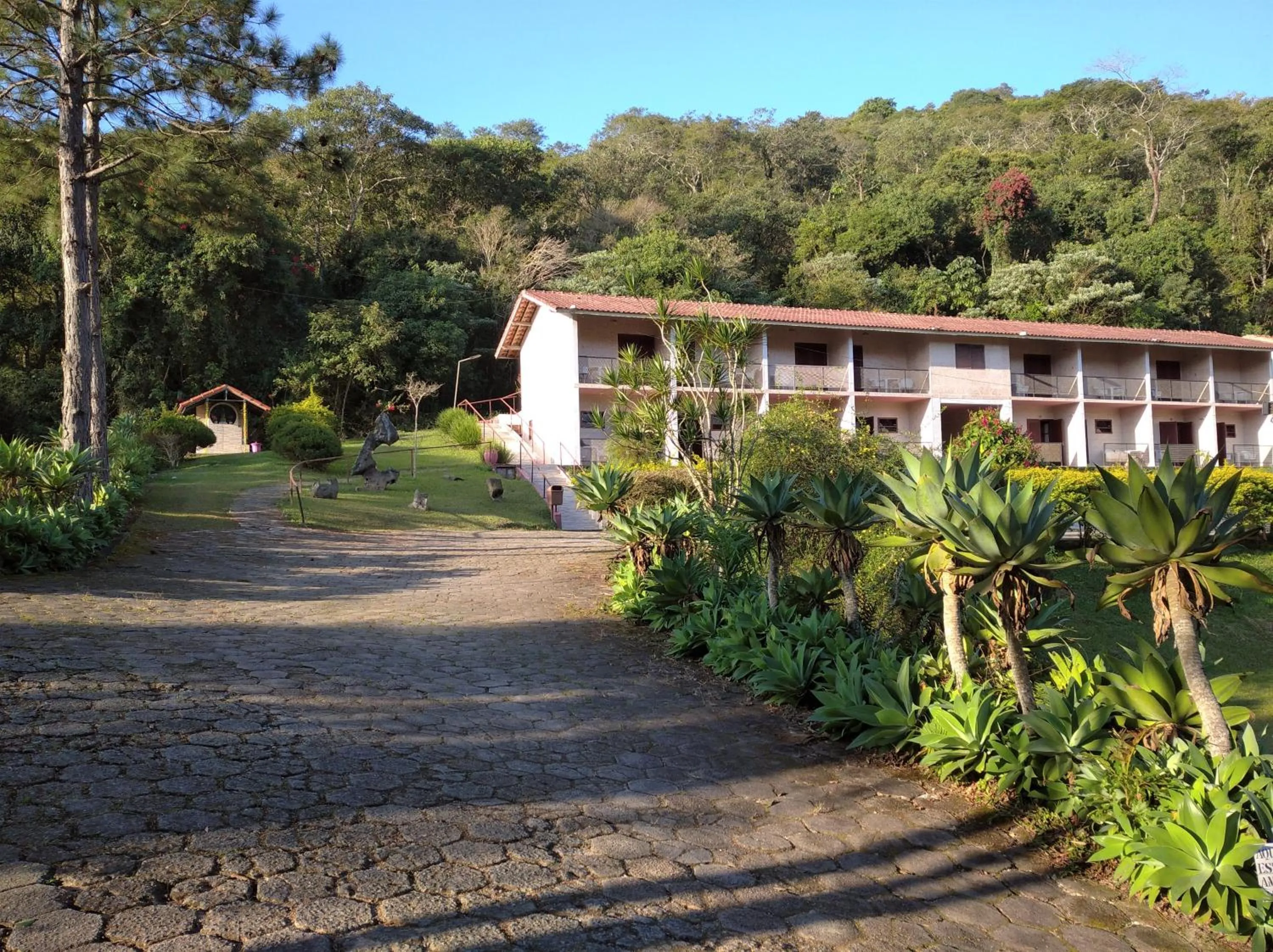 Property building in Pousada Juriti - Eco Hotel