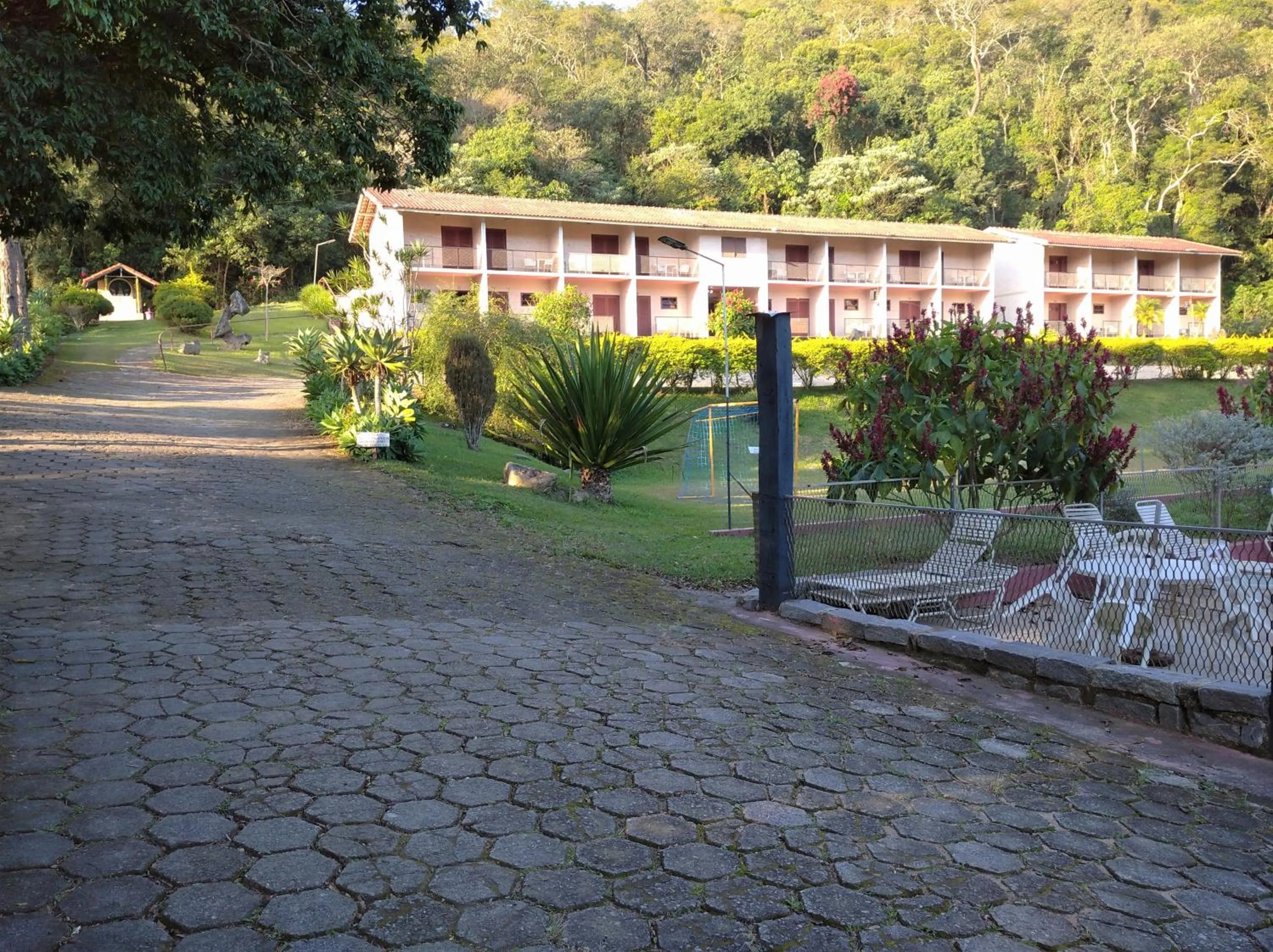 Property building in Pousada Juriti - Eco Hotel