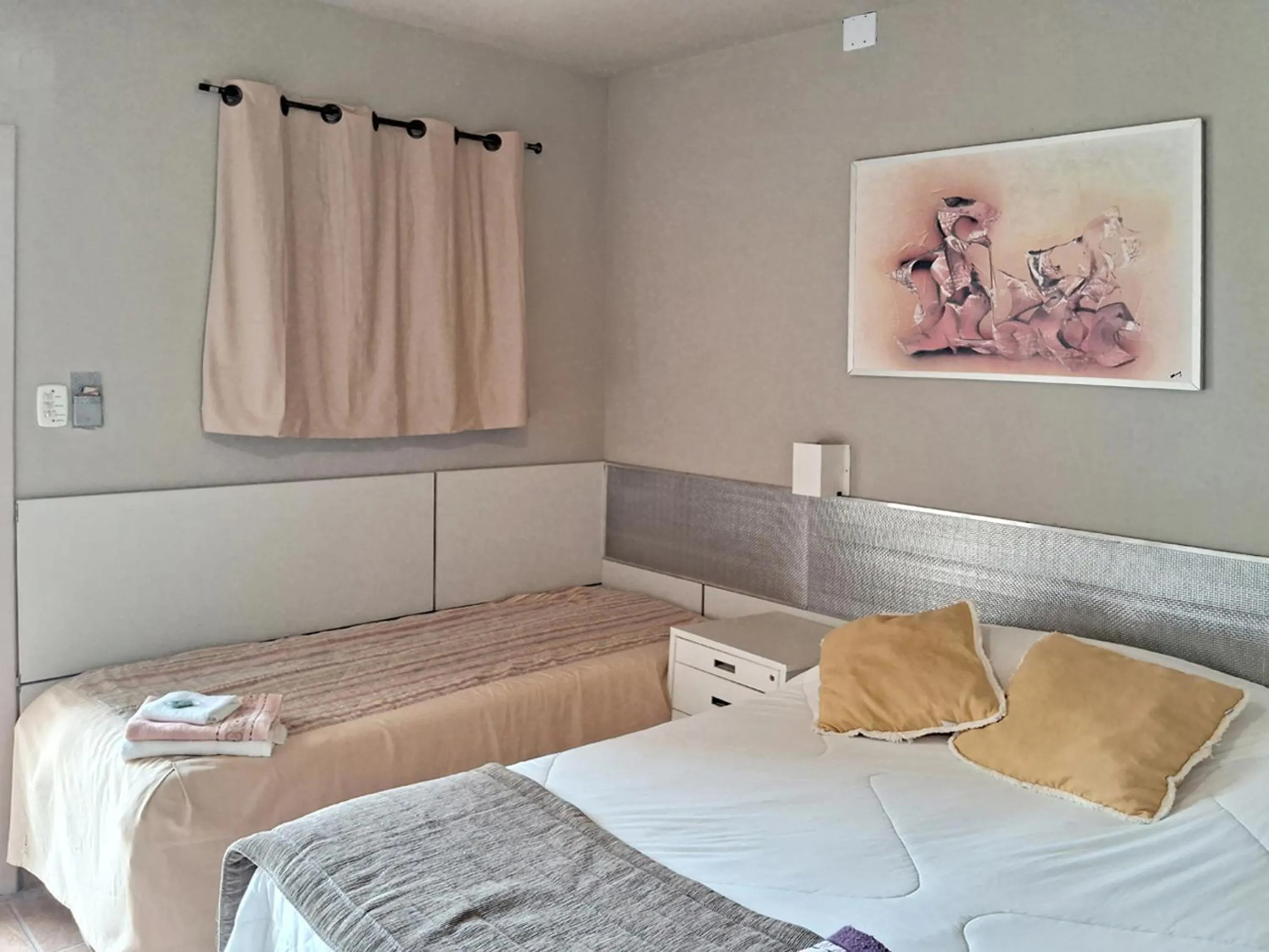 Bed in Pousada Juriti - Eco Hotel