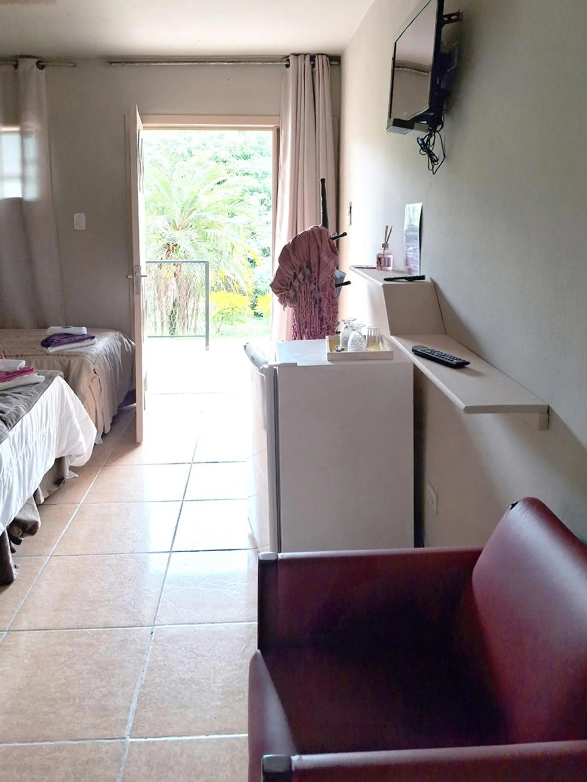 Bed in Pousada Juriti - Eco Hotel