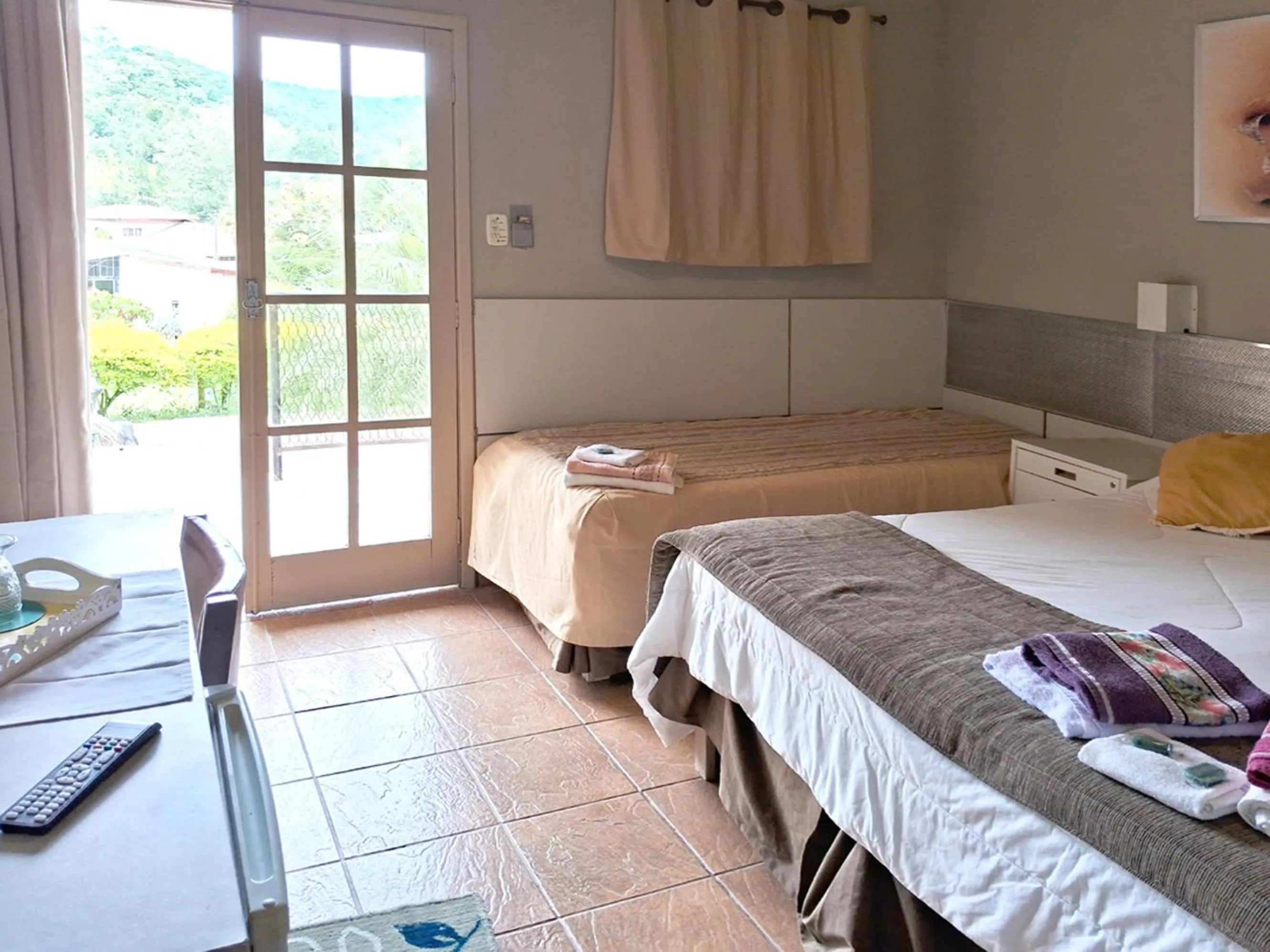 Bed in Pousada Juriti - Eco Hotel