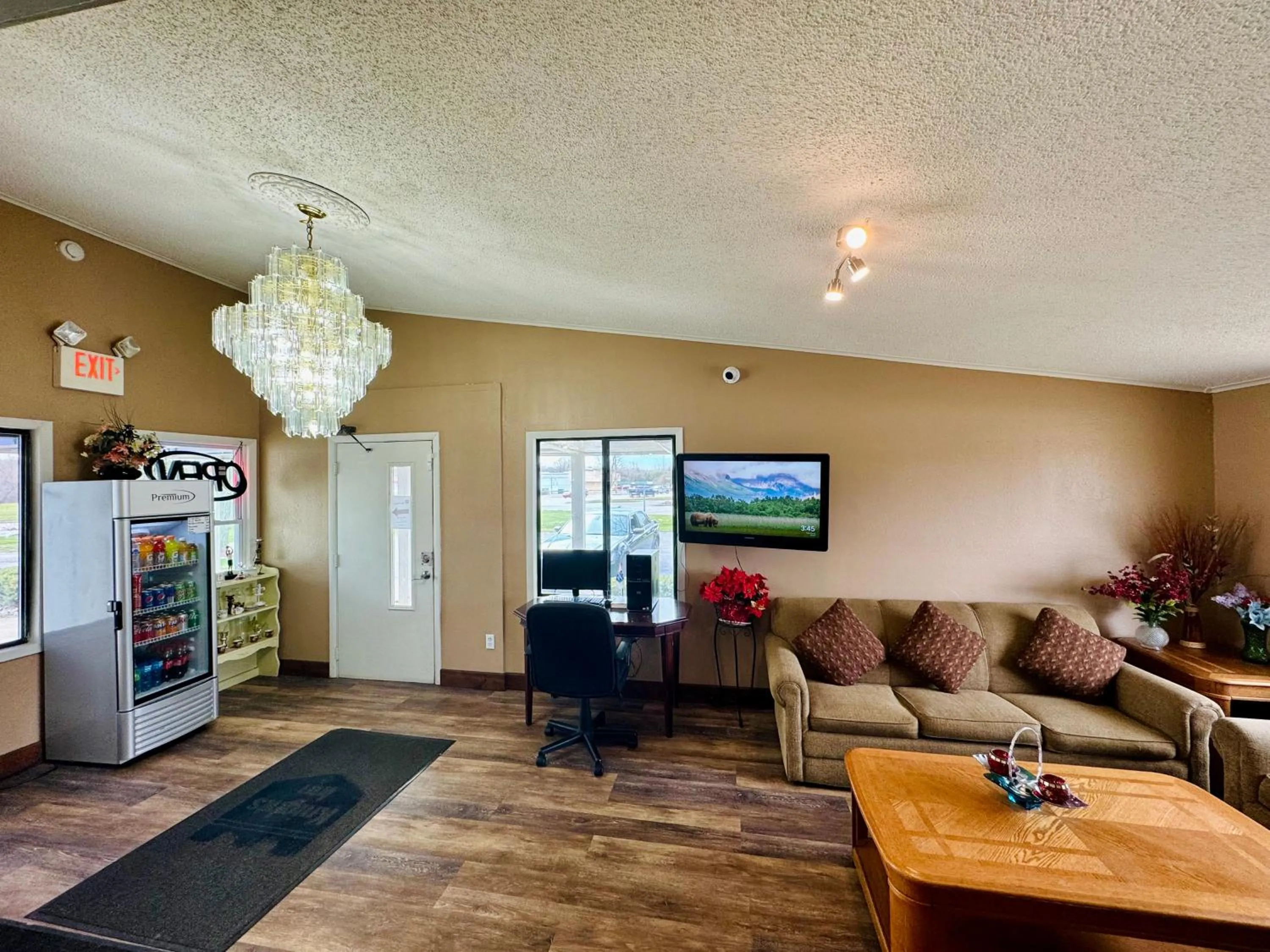 Lobby or reception in Knights Inn Bridgeport Frankenmuth