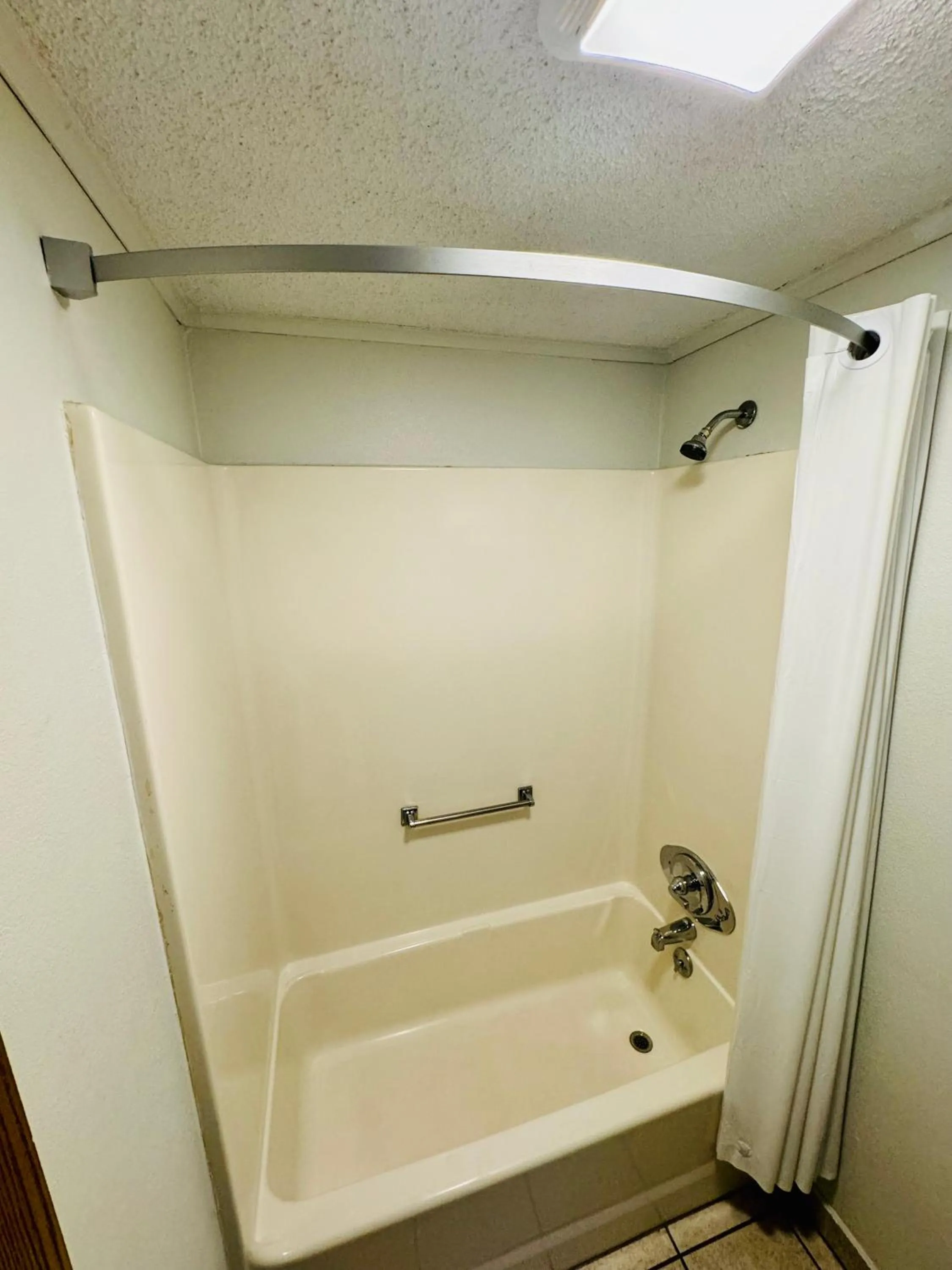 Bathroom in Knights Inn Bridgeport Frankenmuth