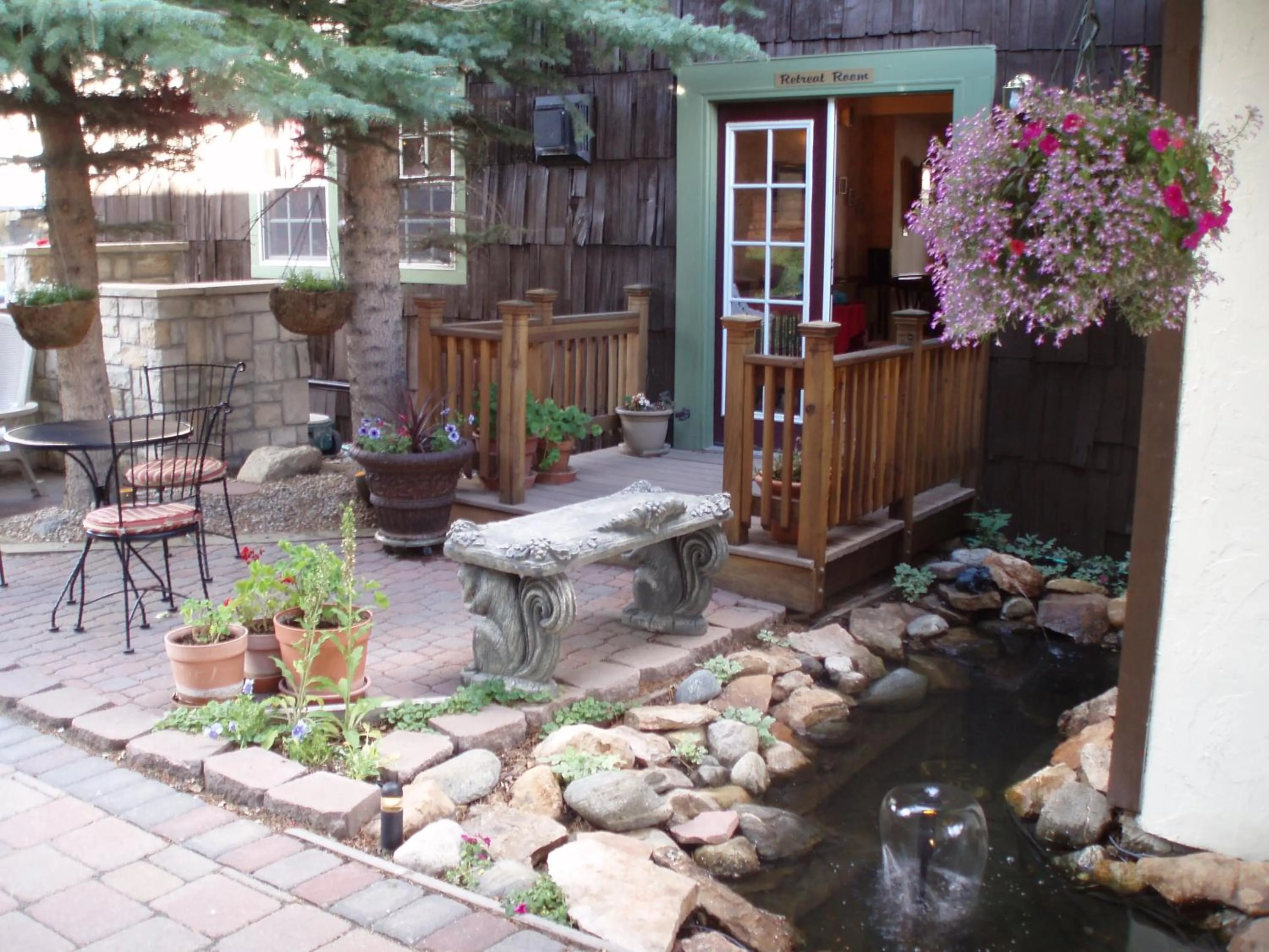 Patio in Frisco Lodge