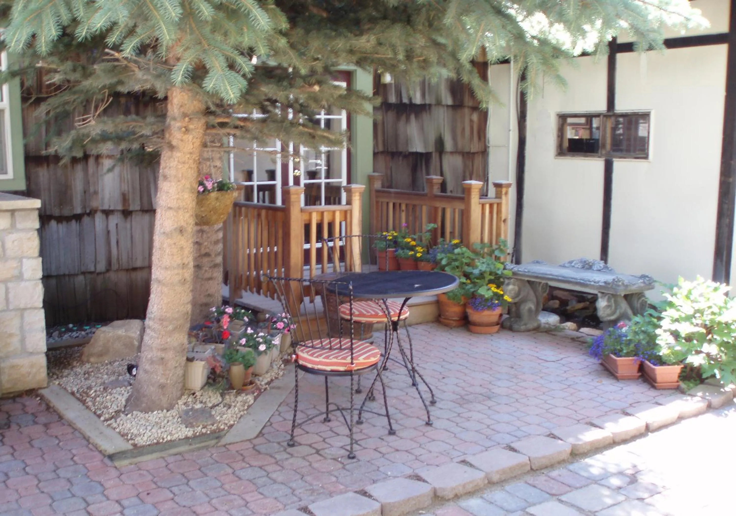 Patio in Frisco Lodge