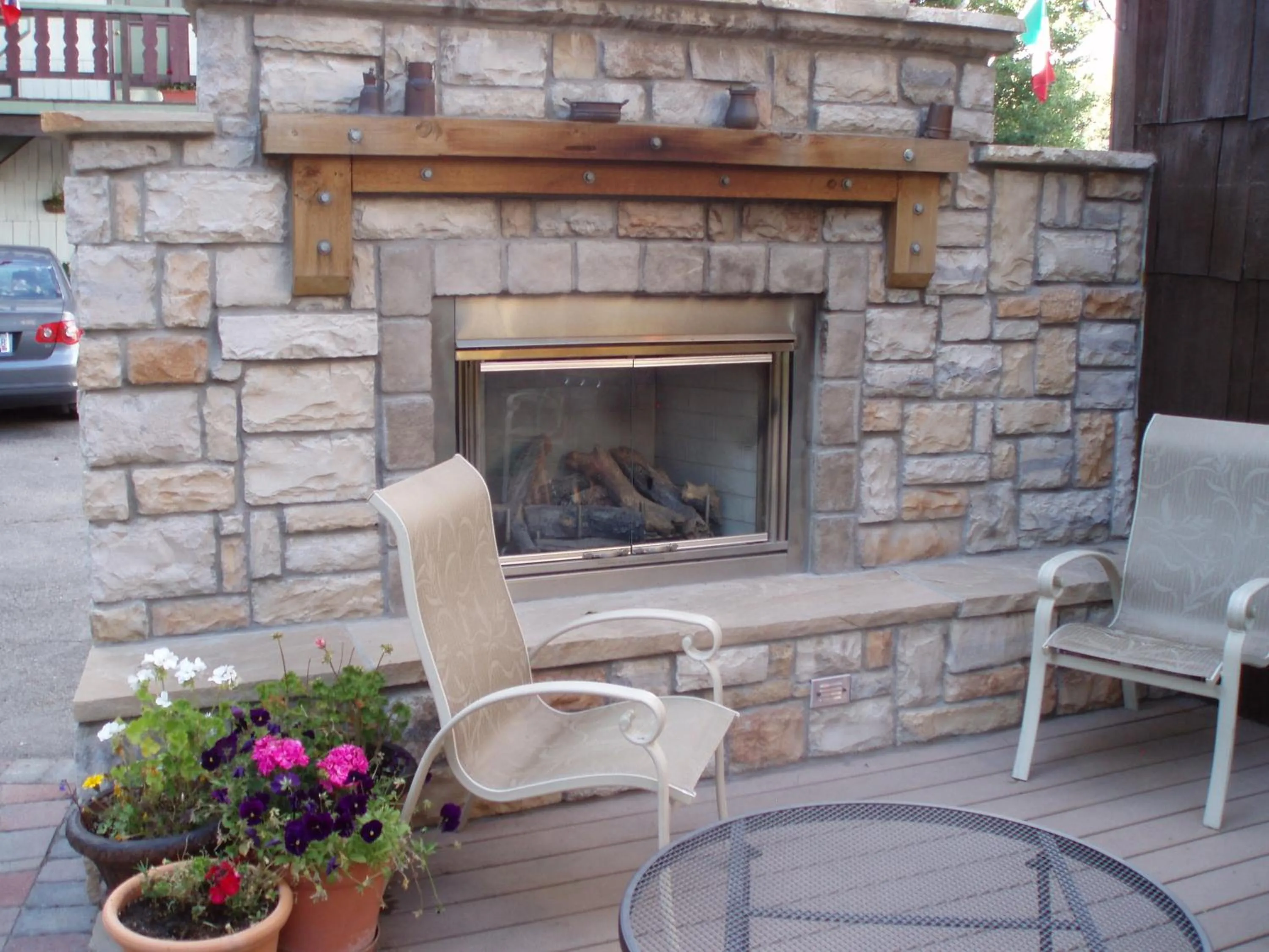 Patio in Frisco Lodge