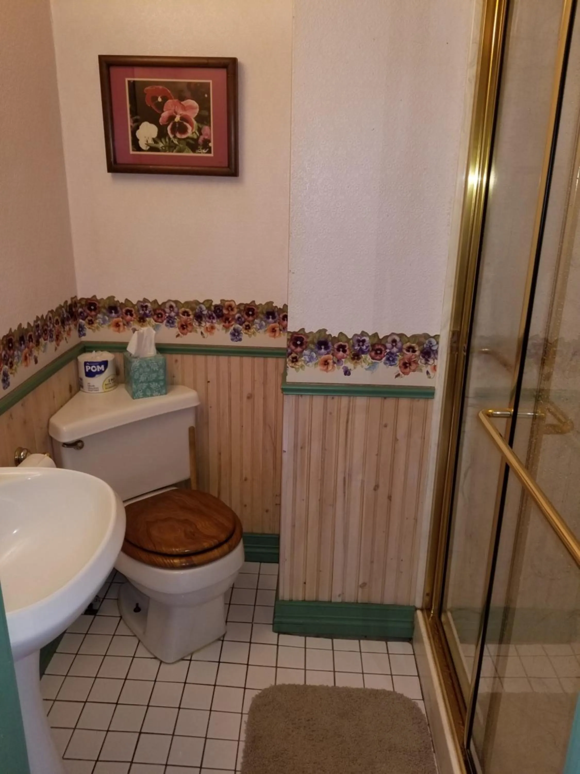 Shower in Frisco Lodge