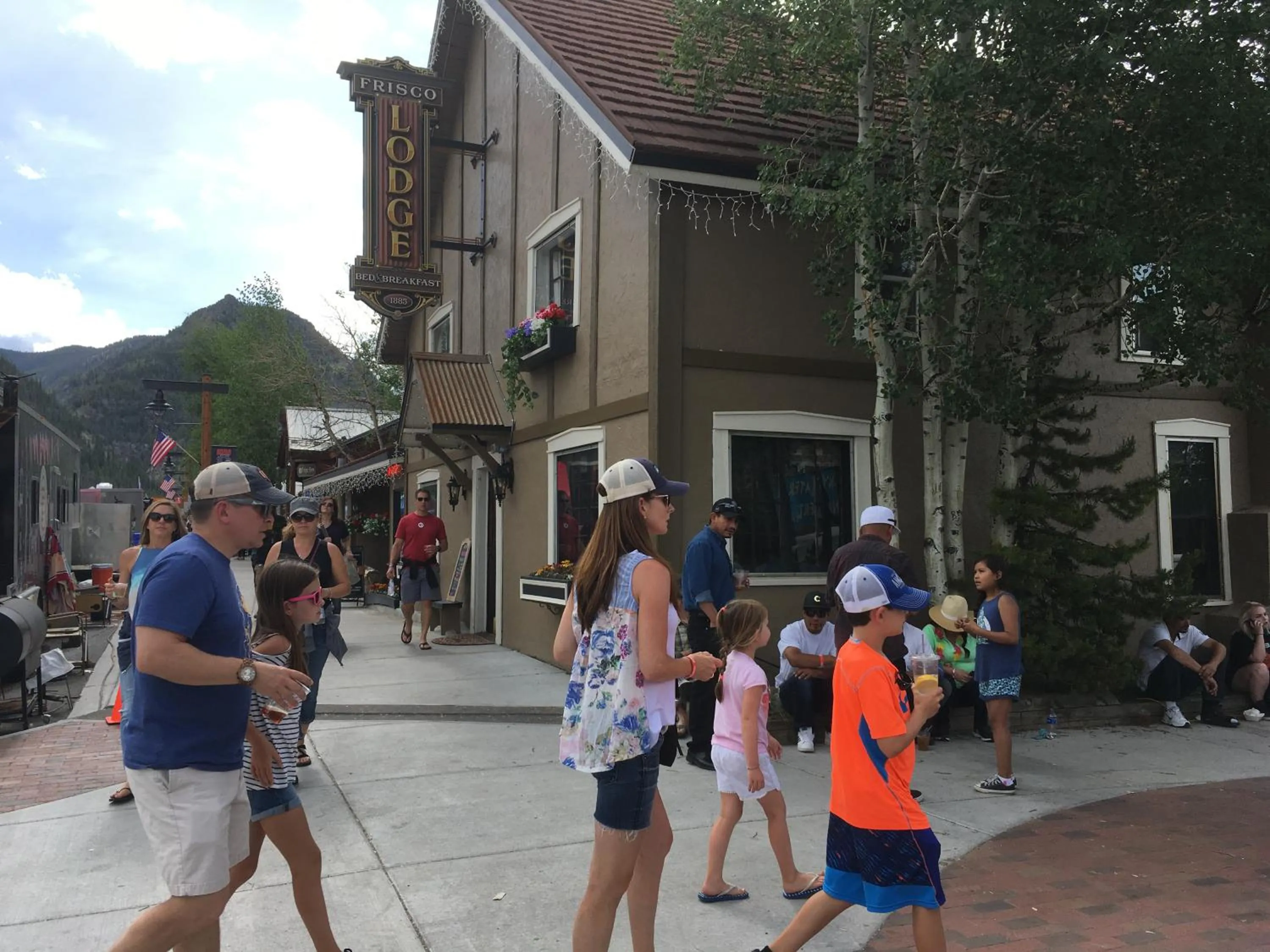 Facade/entrance in Frisco Lodge