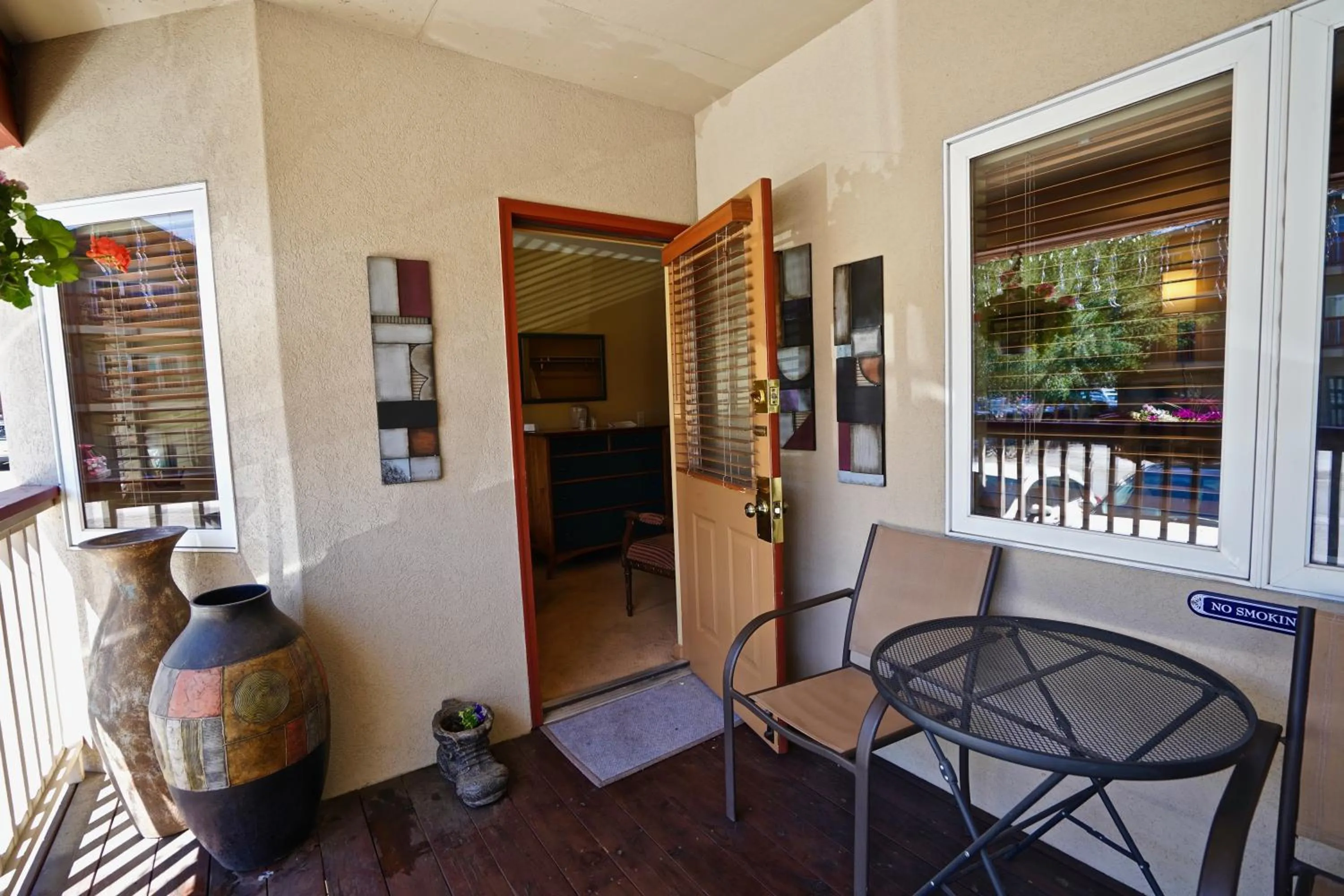 Balcony/Terrace in Frisco Inn on Galena