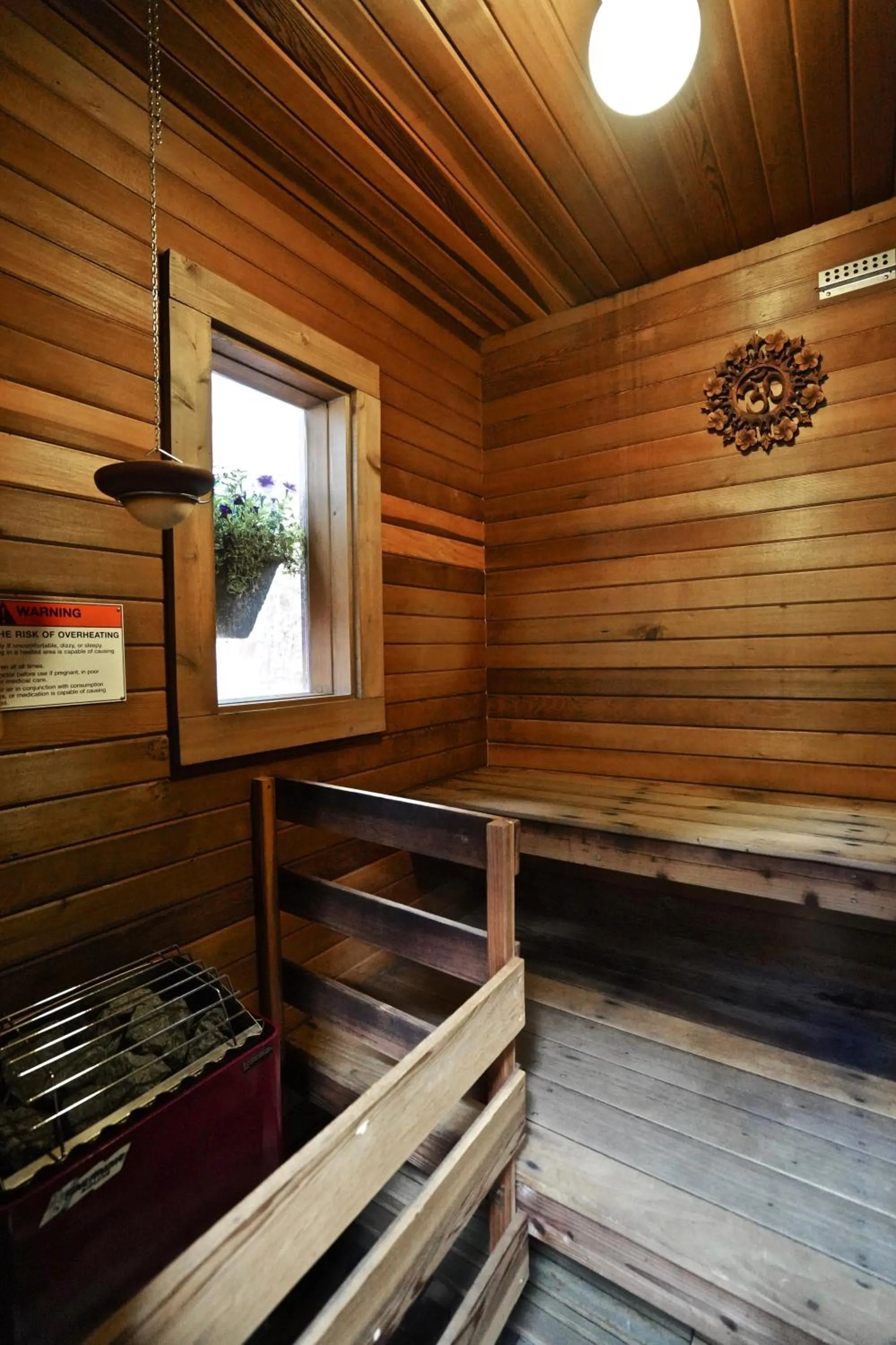 Sauna in Frisco Inn on Galena