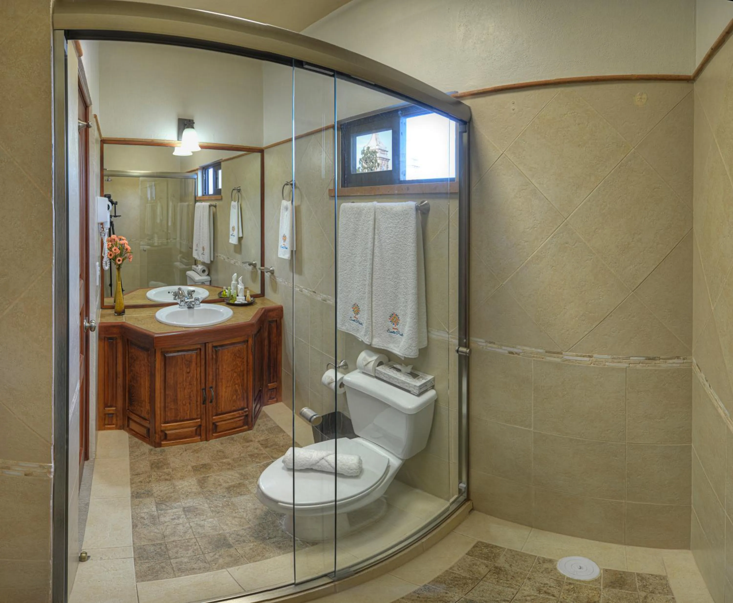 Bathroom in Hotel Santa Paula