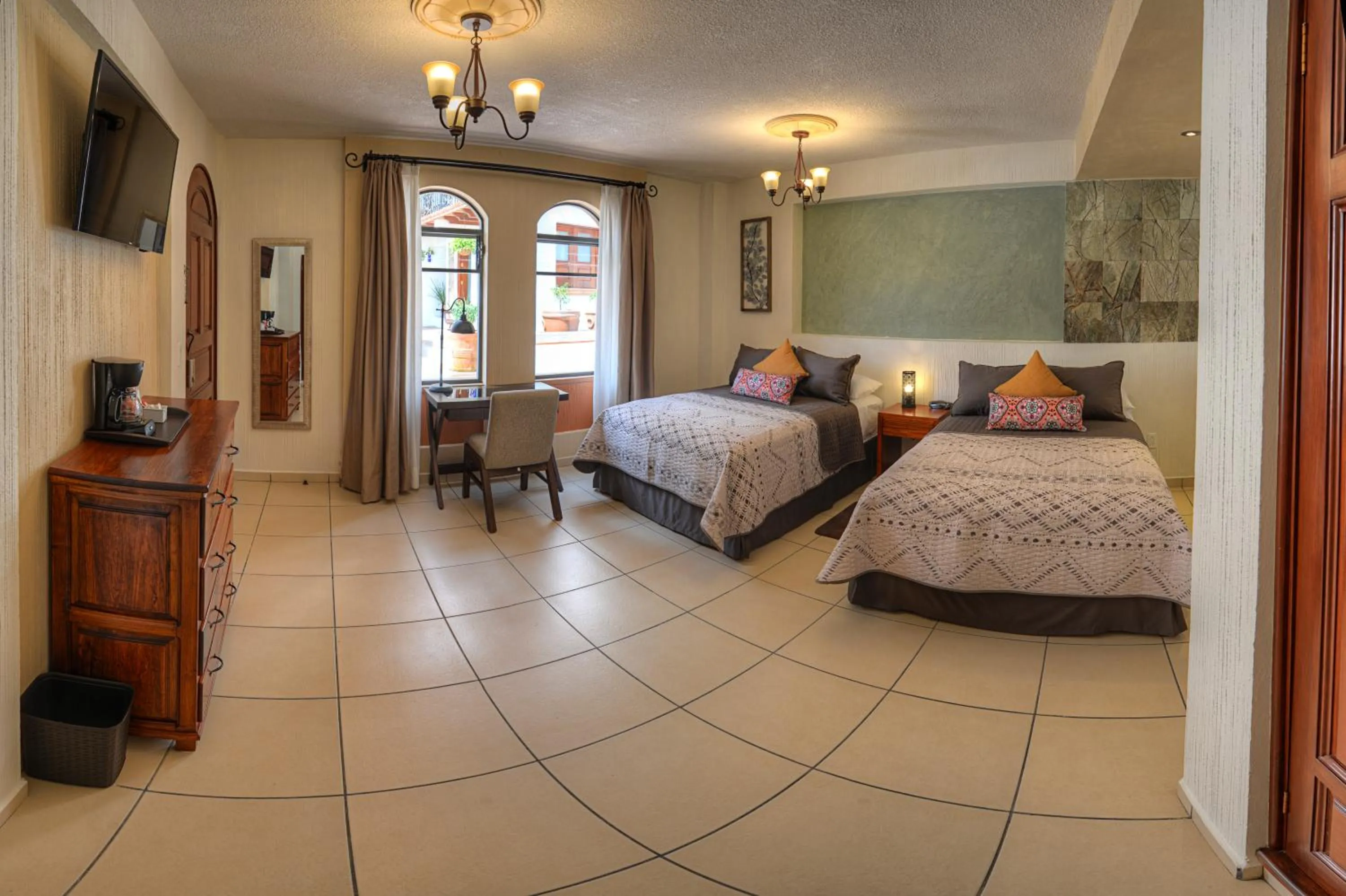 Bed in Hotel Santa Paula