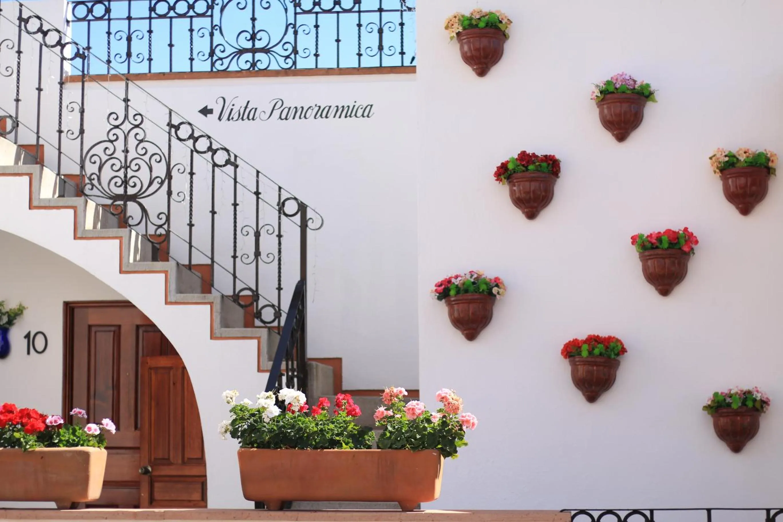 Balcony/Terrace in Hotel Santa Paula