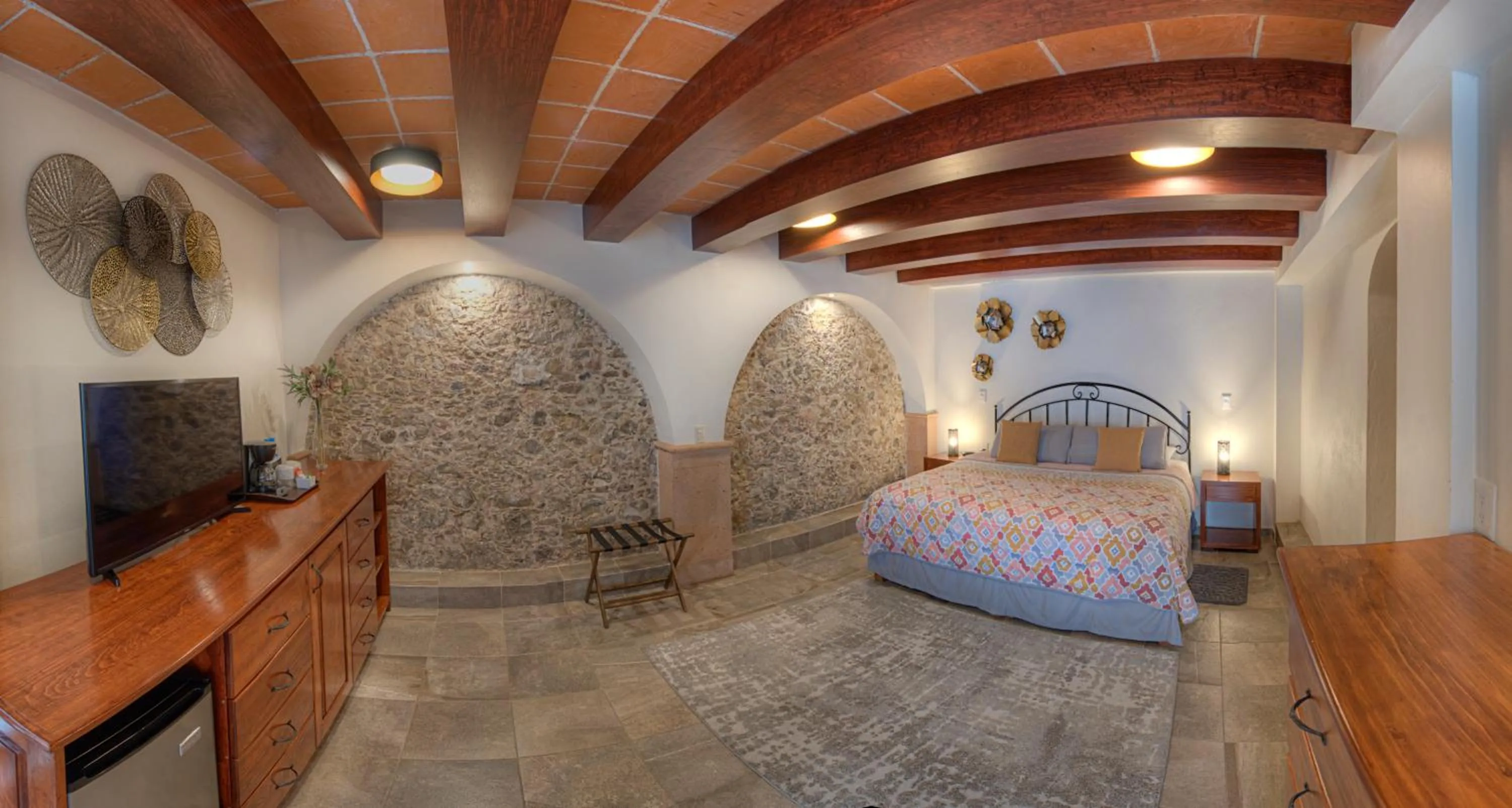 Bedroom, Bed in Hotel Santa Paula