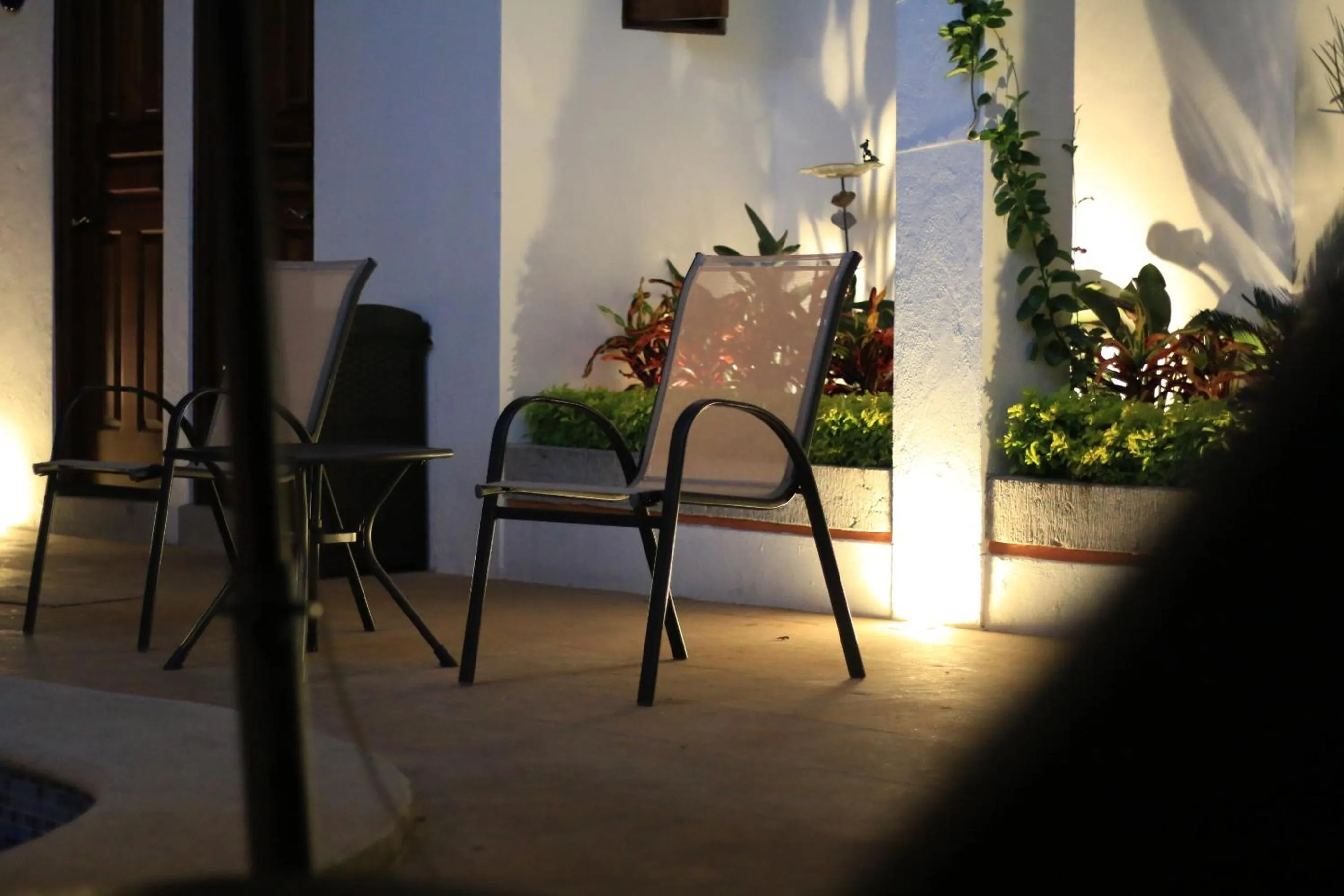 Patio in Hotel Santa Paula