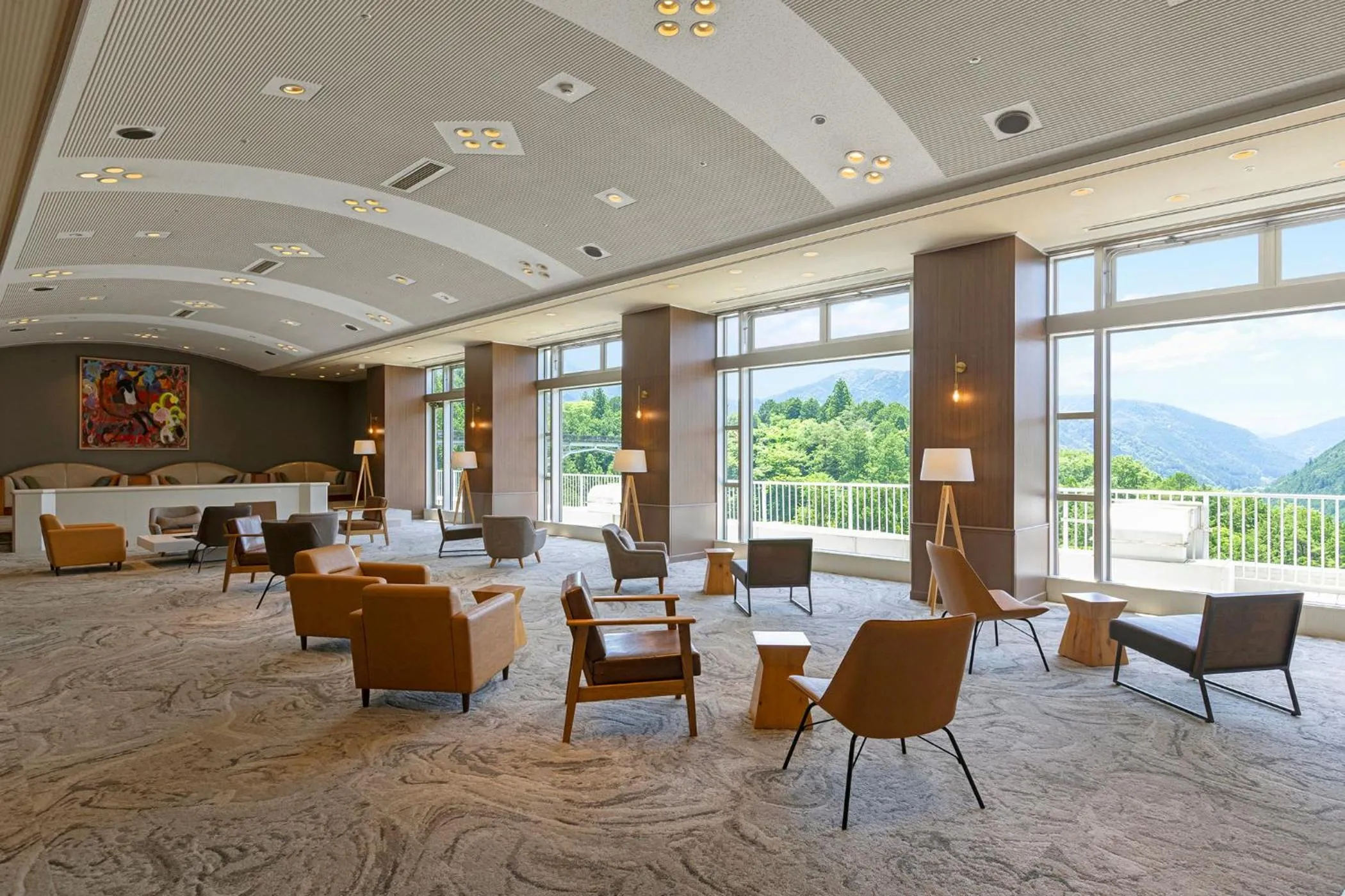 Communal lounge/ TV room in TAOYA Gero