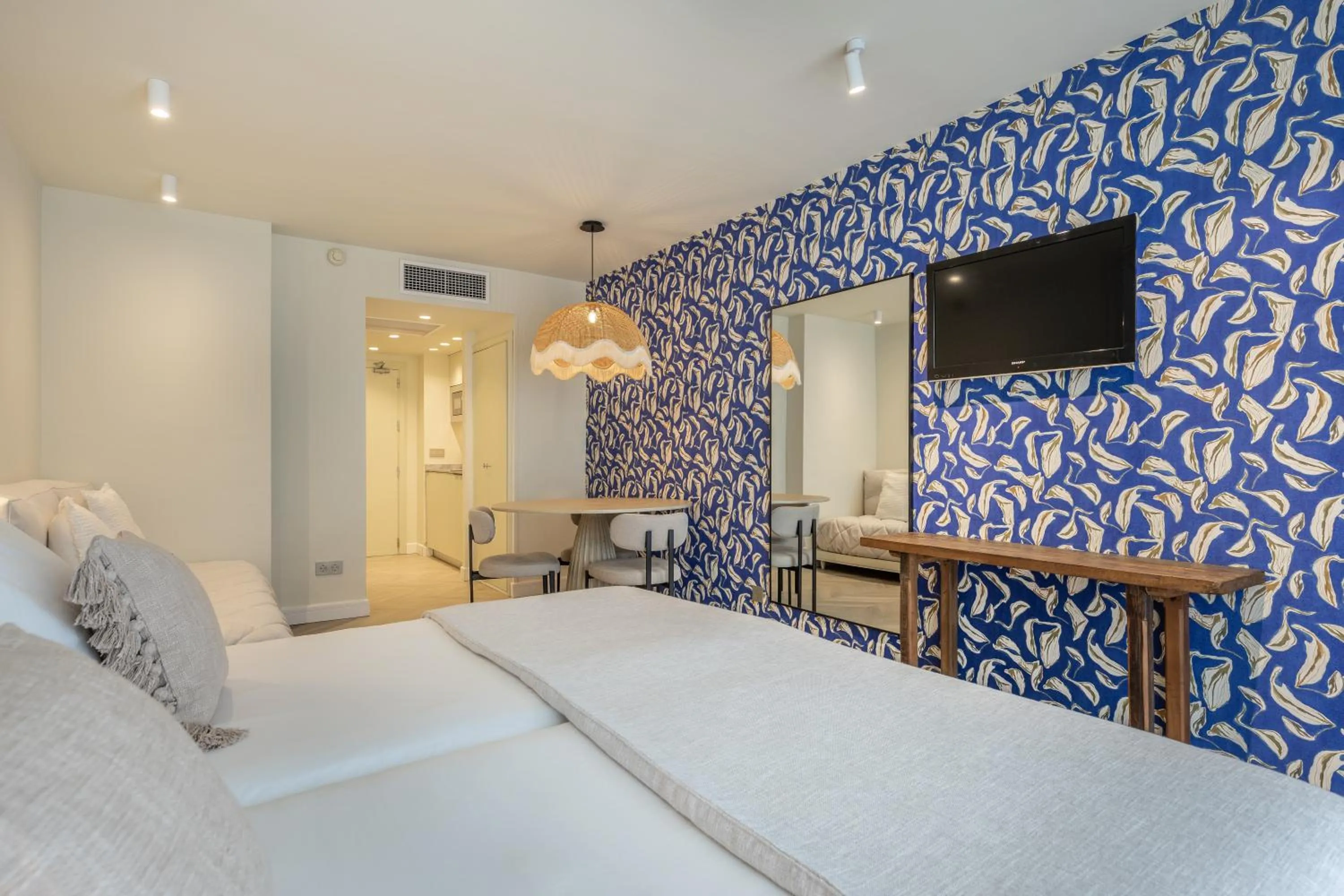 Bed in Hoposa Pollensamar Apartamentos