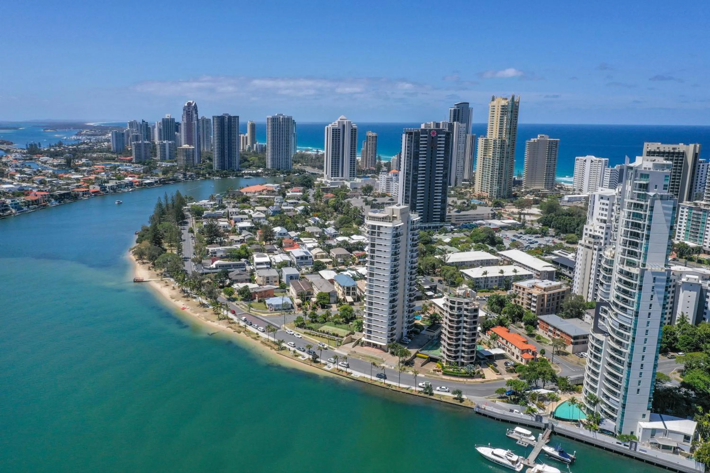 Bird's eye view in Spectrum Holiday Apartments