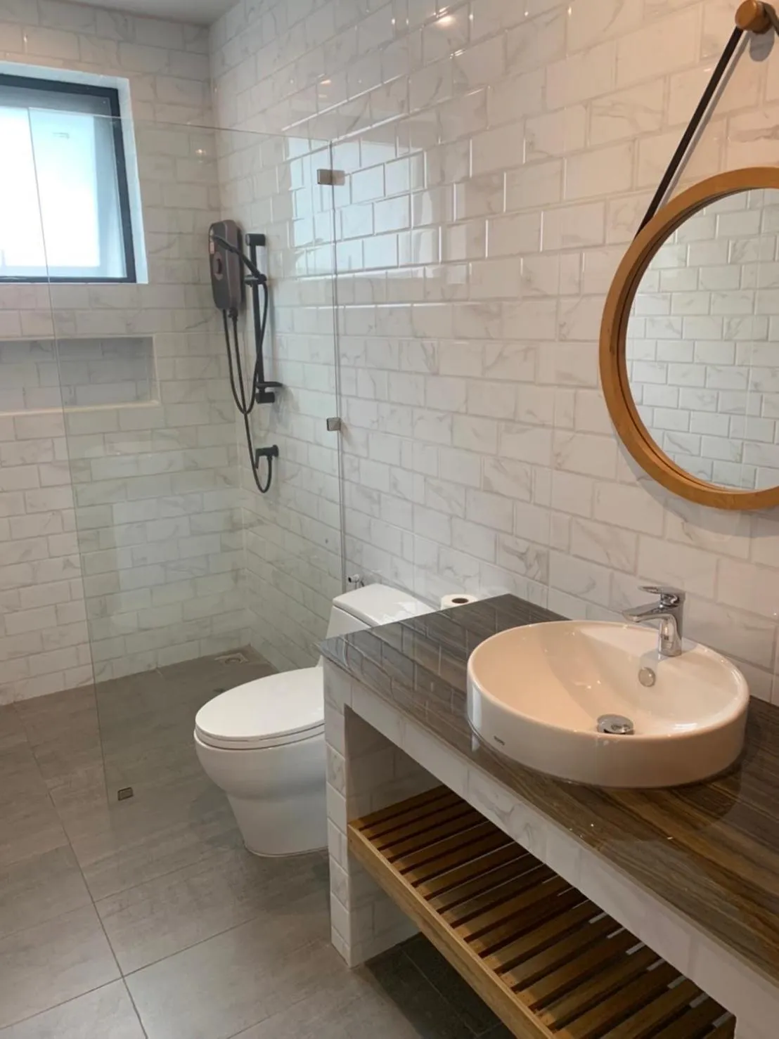 Bathroom in Nice Beach Resort Koh Pha-ngan