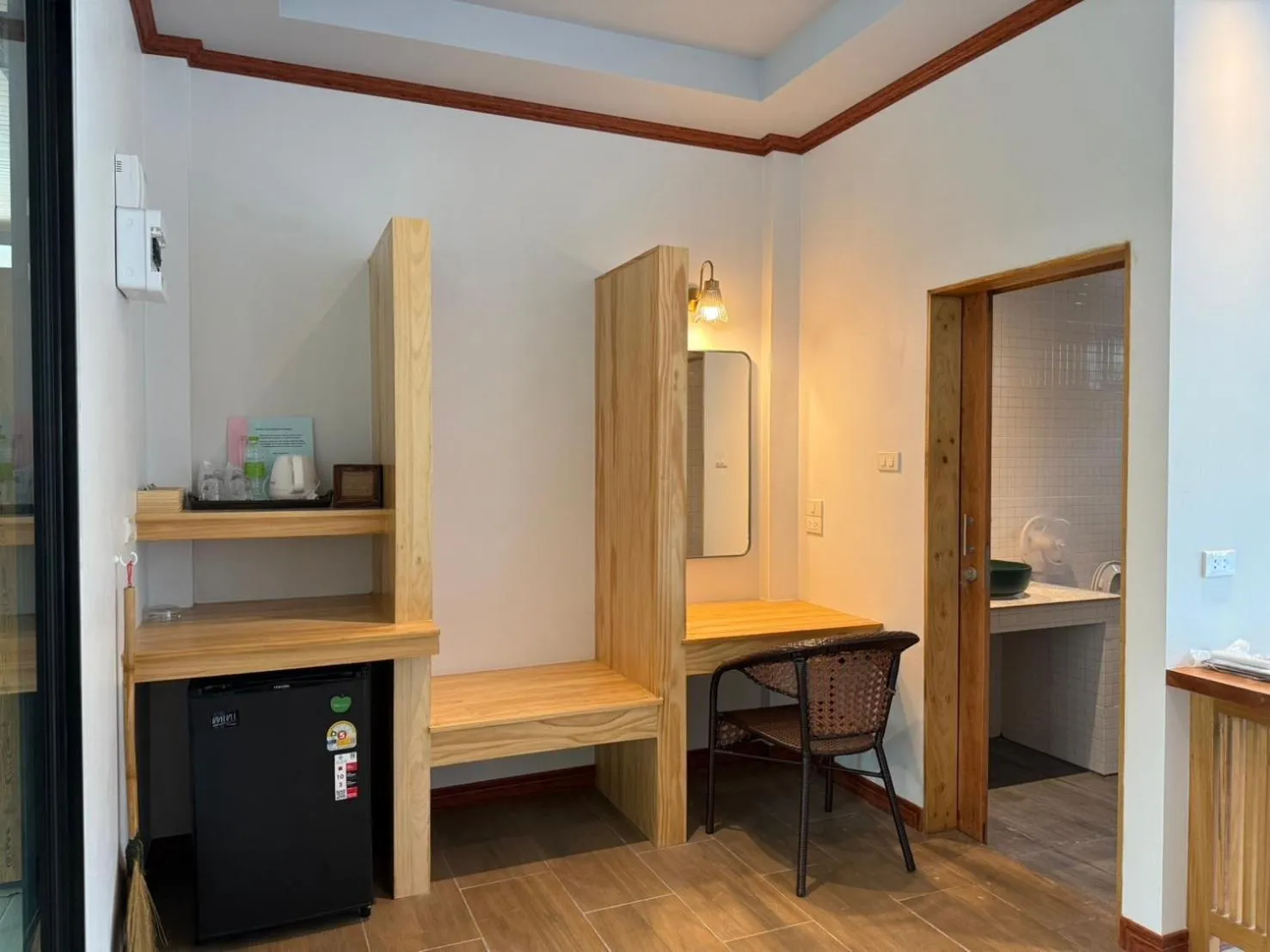 wardrobe in Nice Beach Resort Koh Pha-ngan