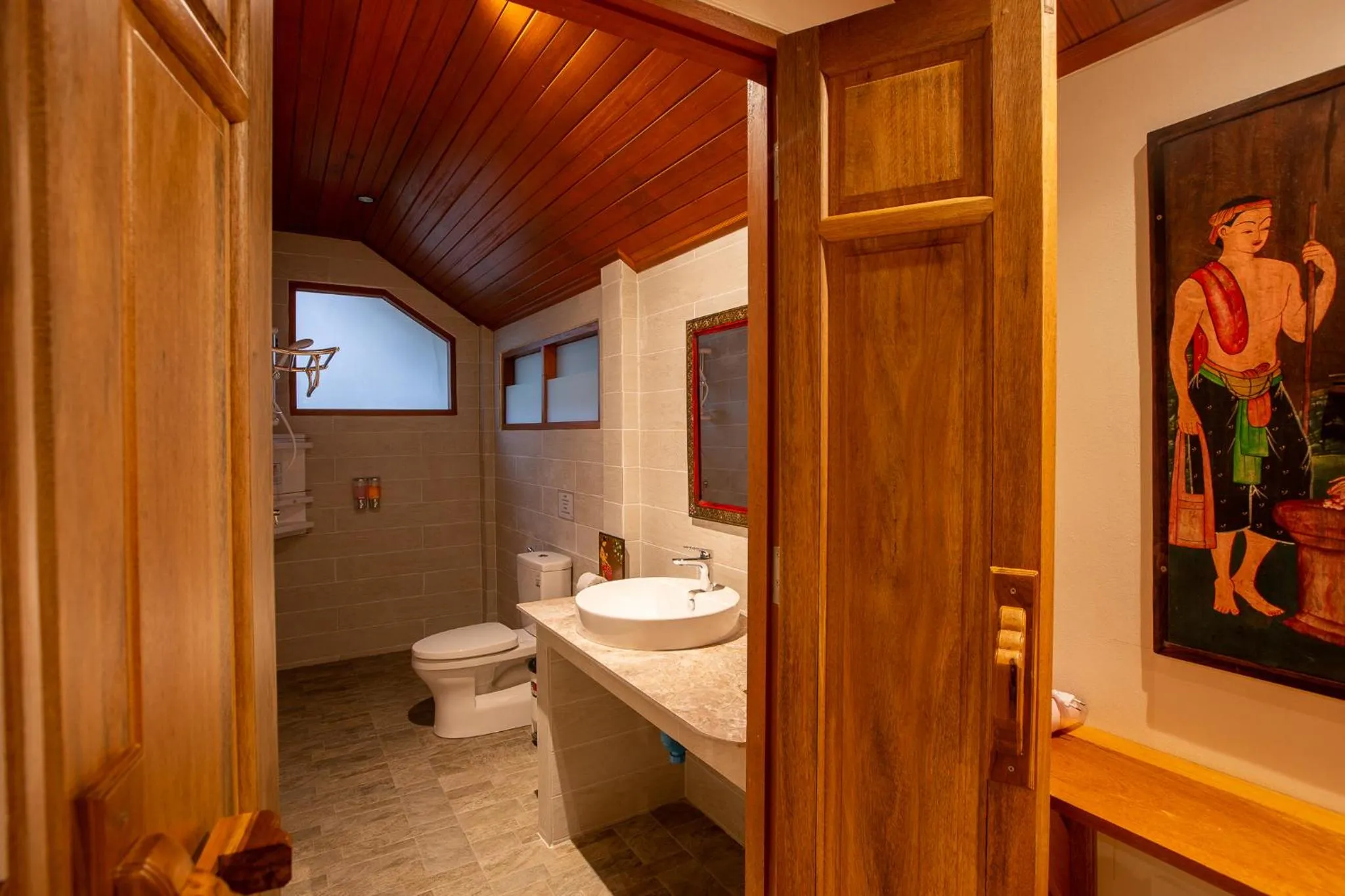 Bathroom in Nice Beach Resort Koh Pha-ngan