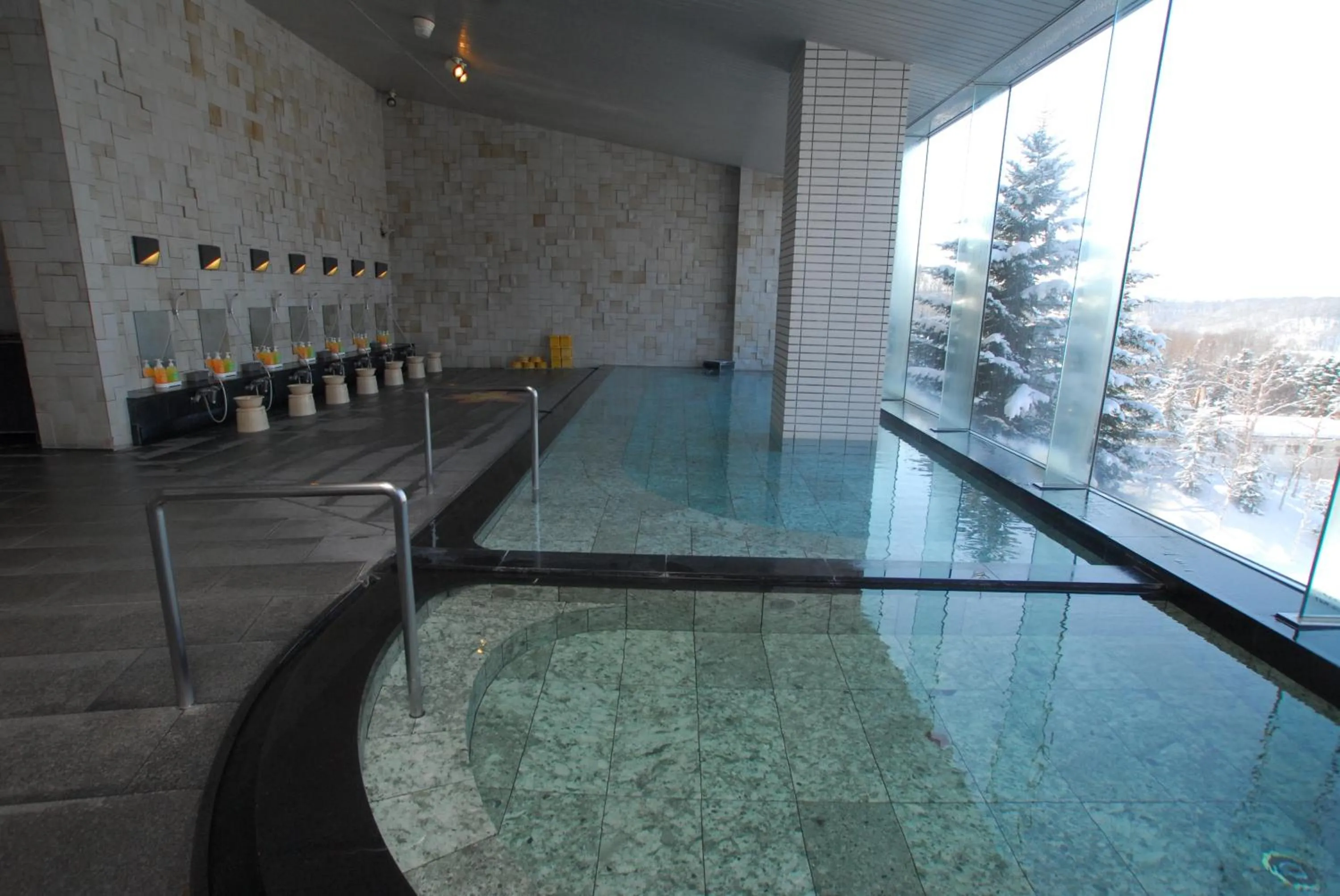 Hot Spring Bath in Abashiri Kanko Hotel