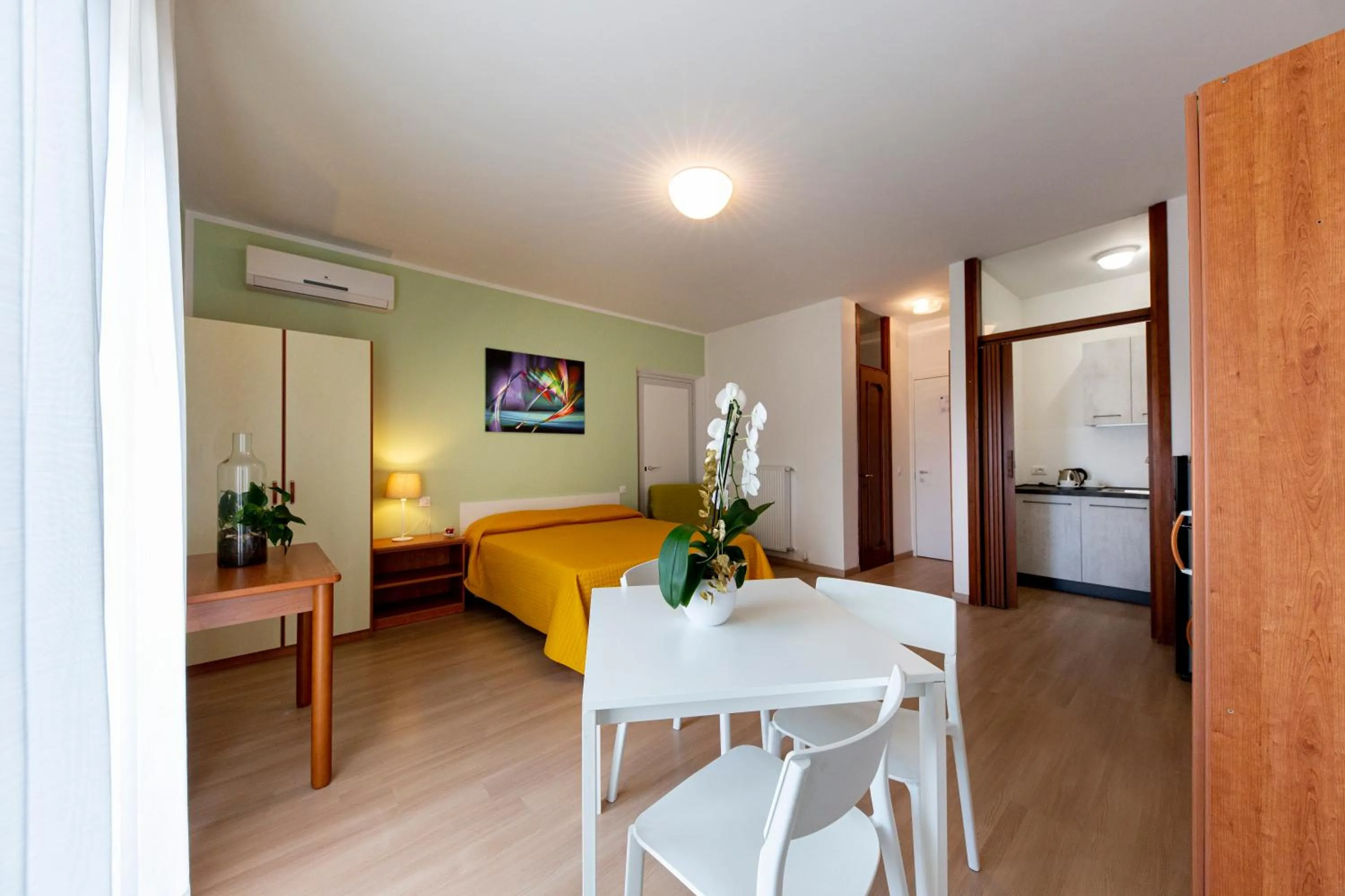 Bed in Holiday Appartamenti