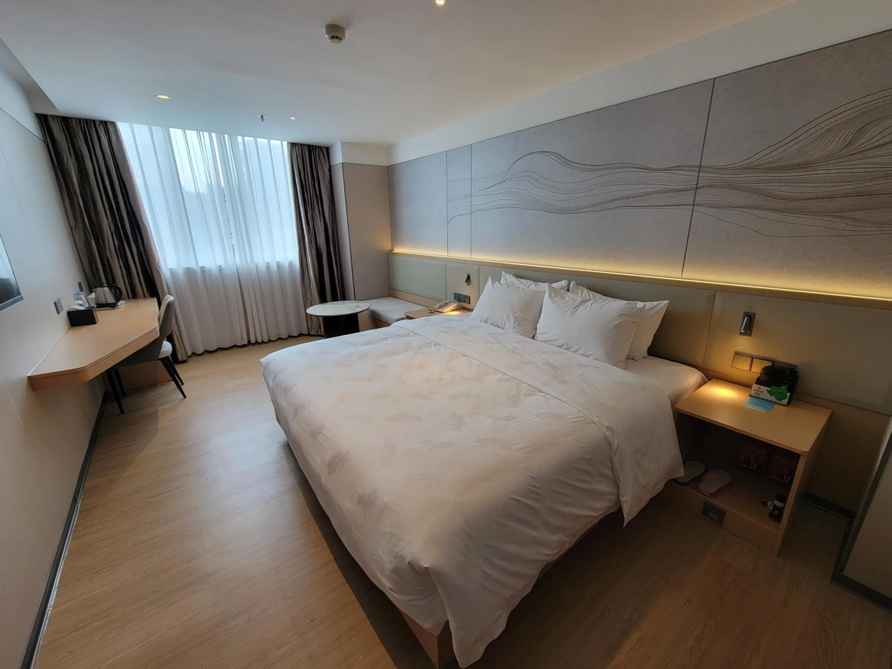 Bed in Guangdong Baiyun City Hotel