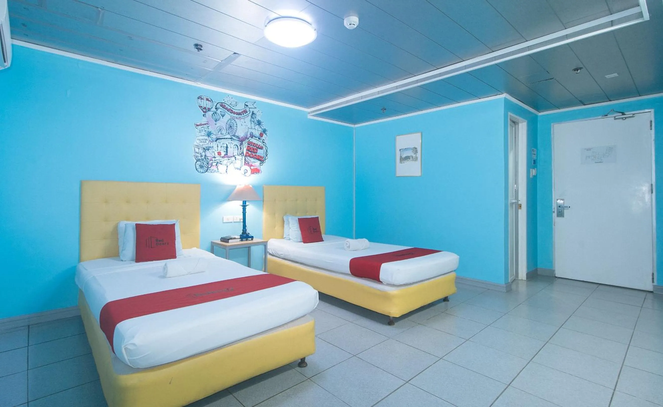 Bedroom, Bed in RedDoorz Plus New Era Budget Hotel Mandaue former RedDoorz Plus near UV Mandaue Cebu