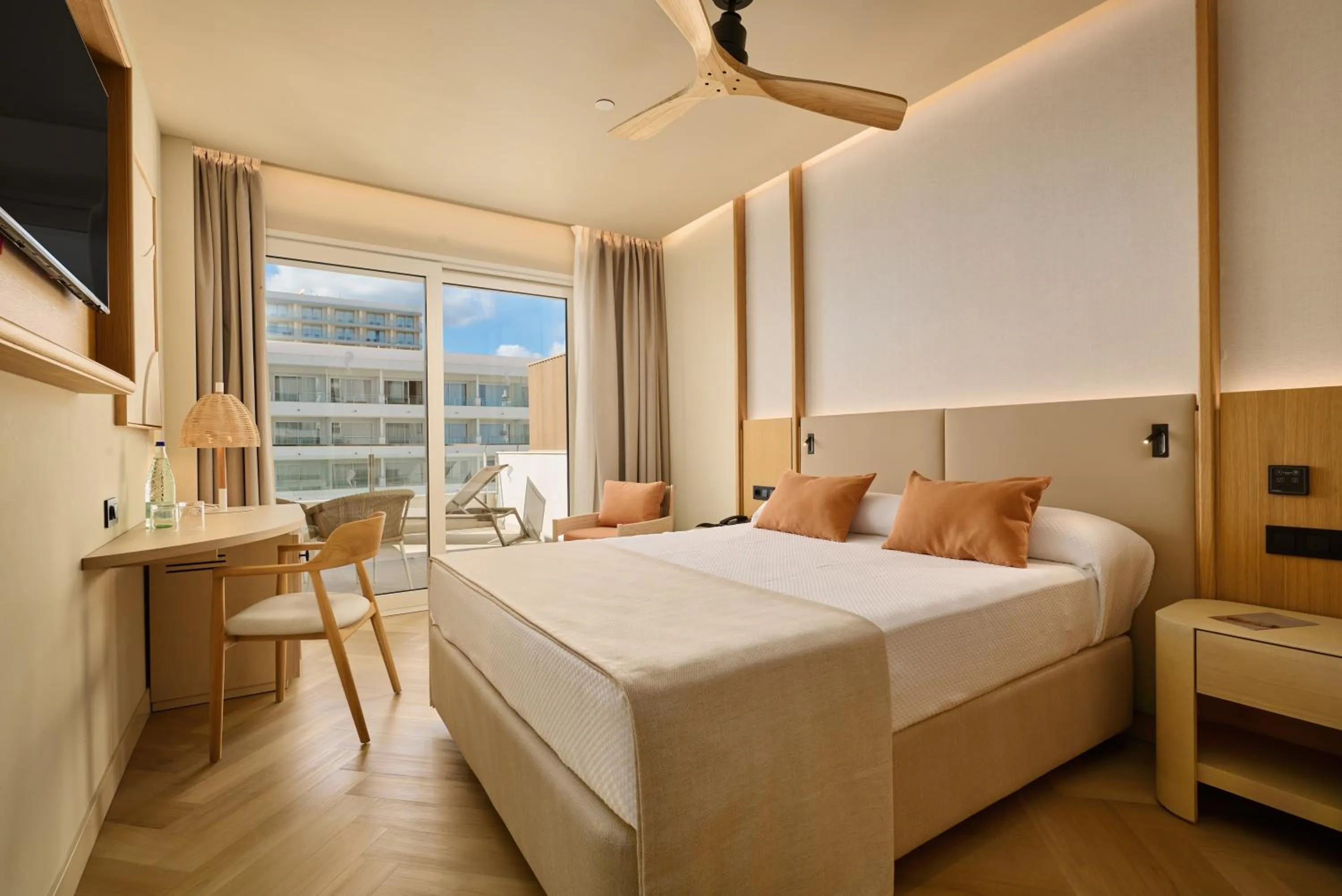 Bed in Hipotels Don Juan