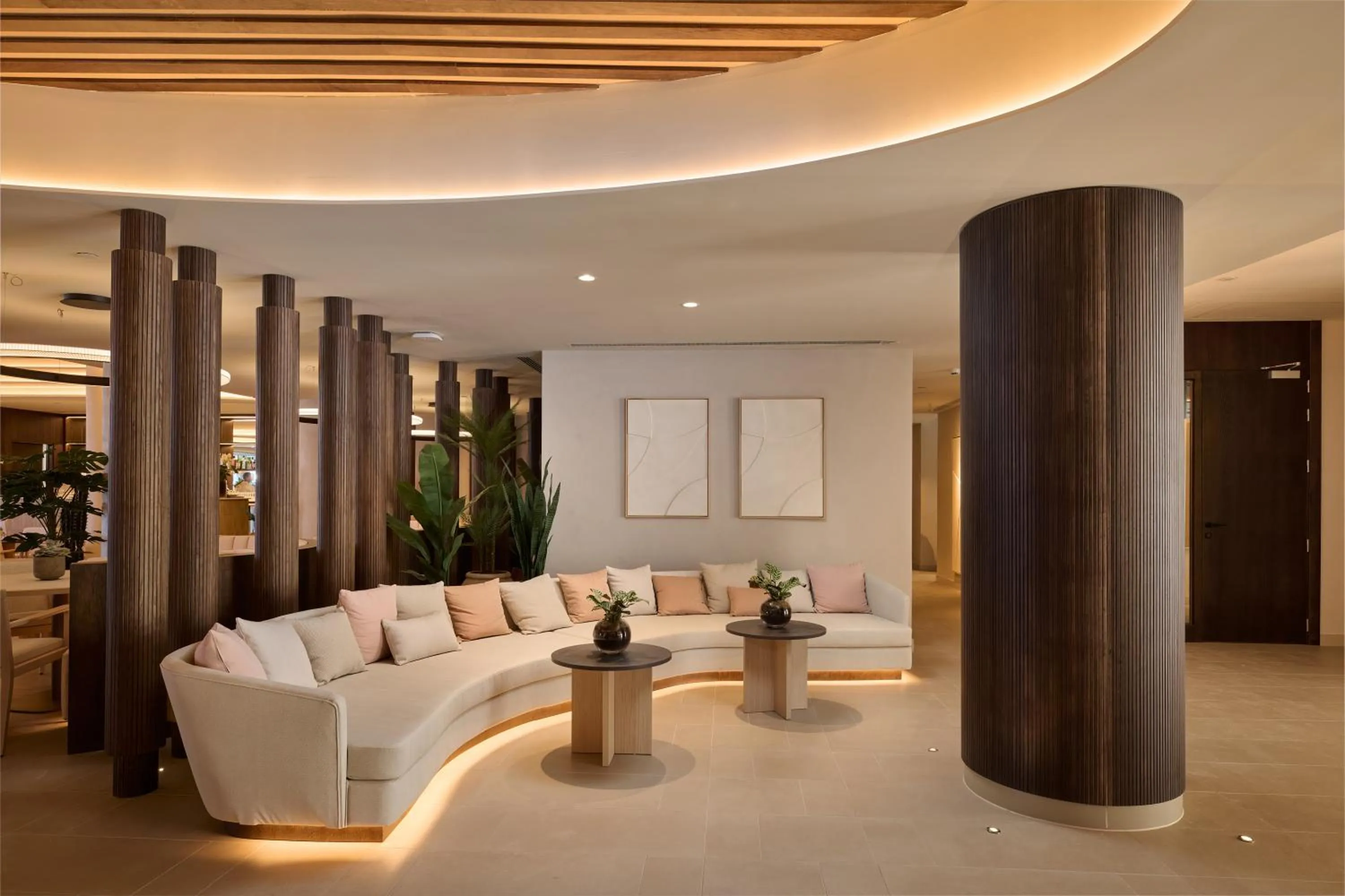 Lobby or reception in Hipotels Don Juan