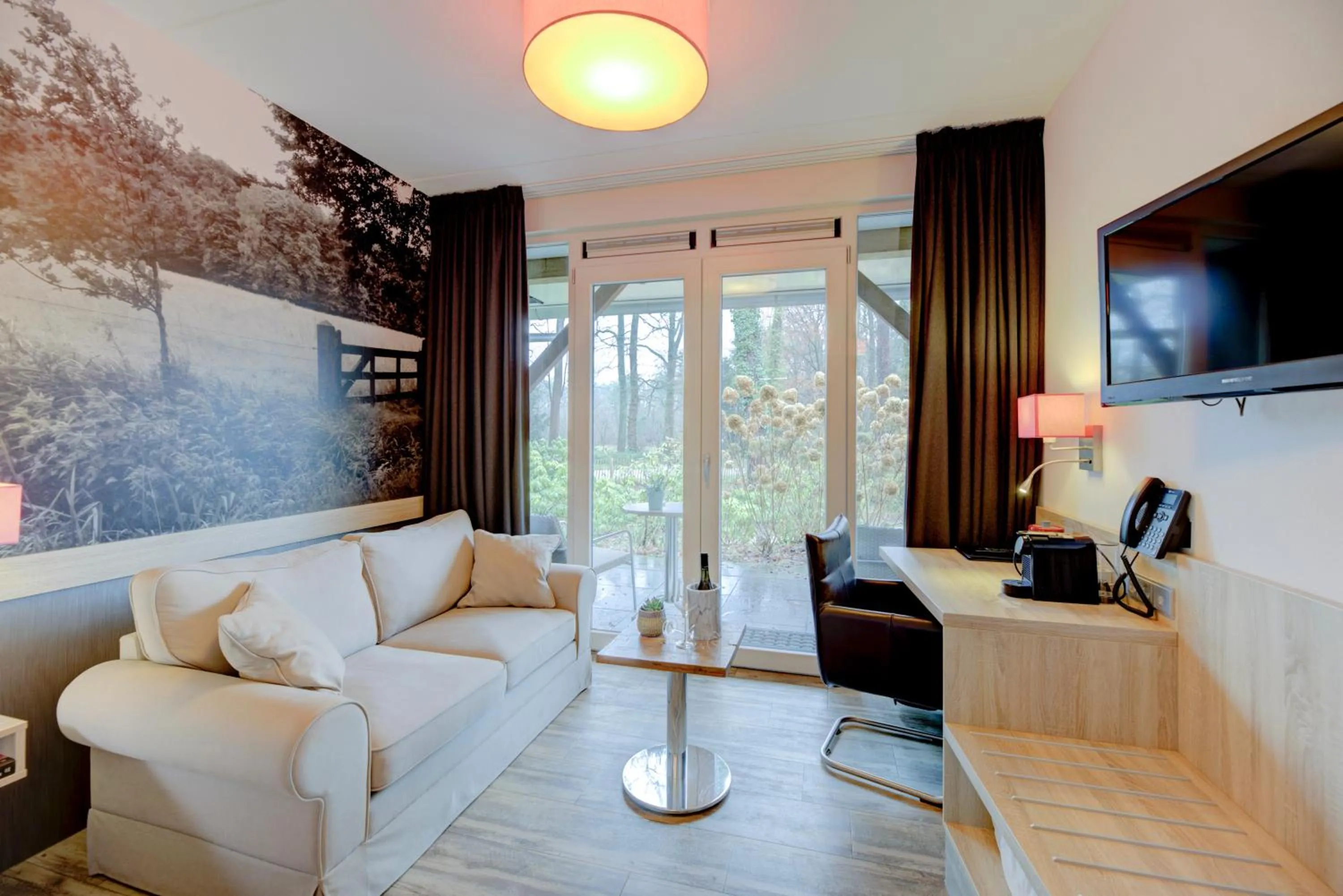 Seating area in Hotel Erve Hulsbeek