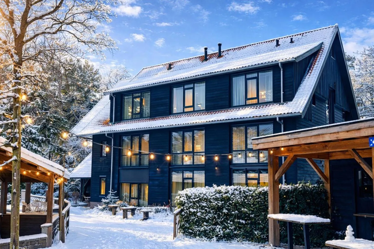 Garden in Hotel Erve Hulsbeek
