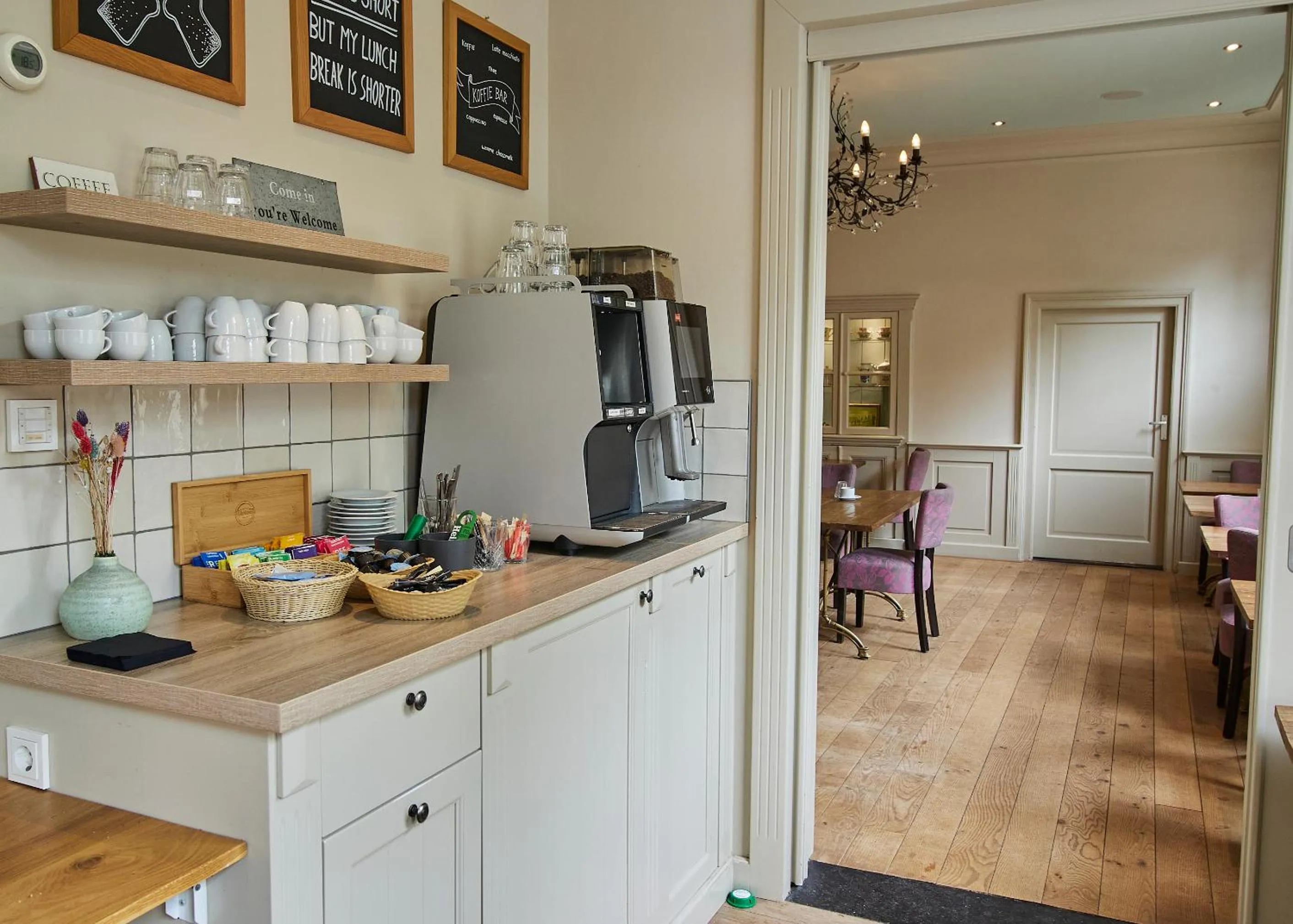 Coffee/tea facilities in Hotel Erve Hulsbeek