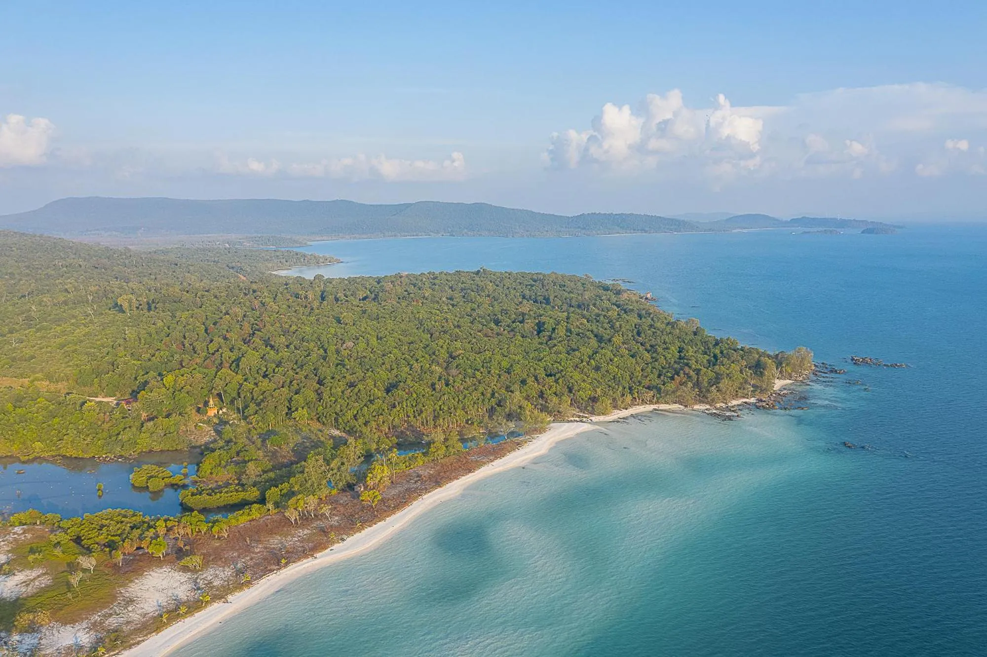 Bird's eye view in Tamu Koh Rong
