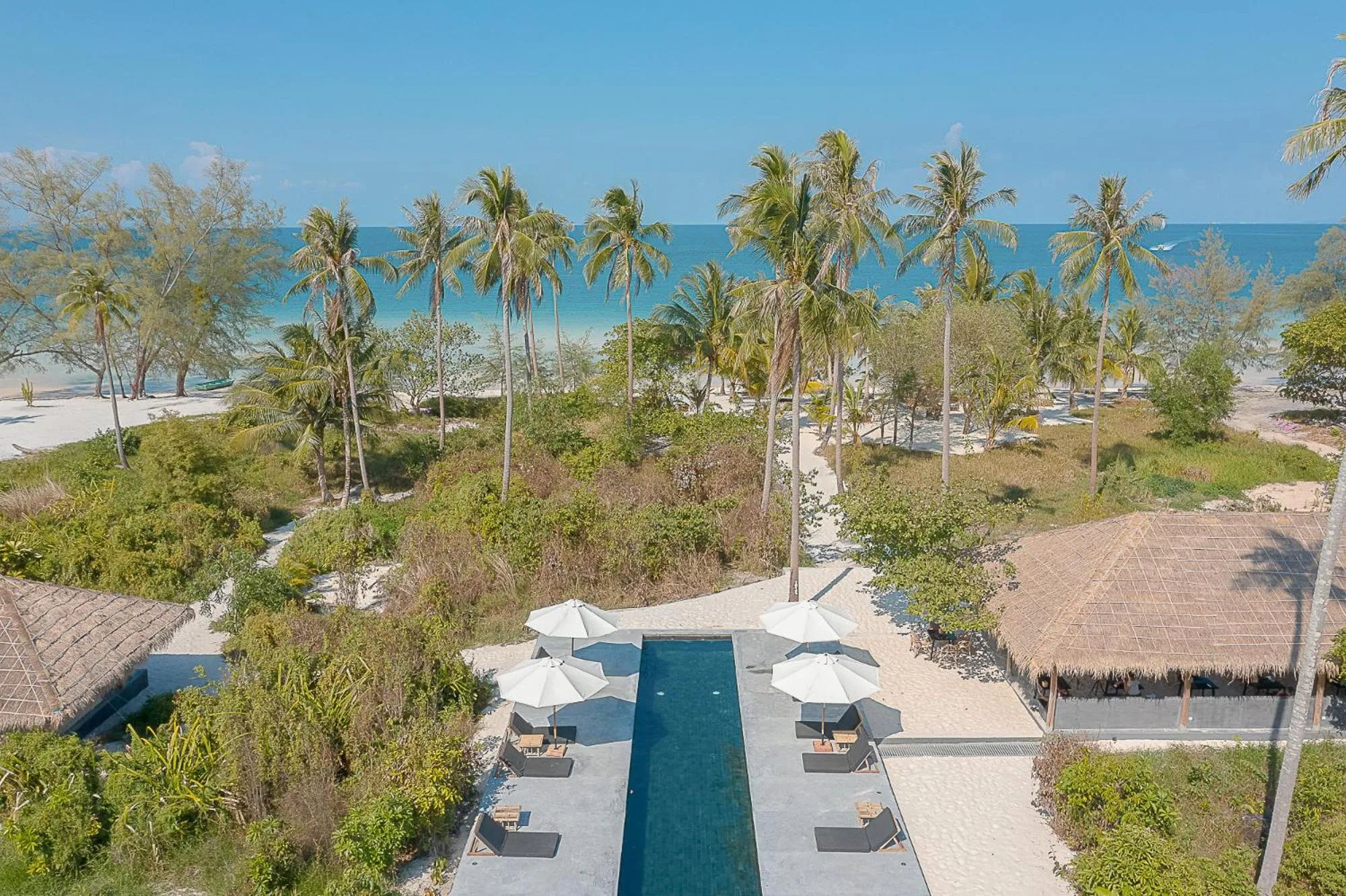 Pool view in Tamu Koh Rong
