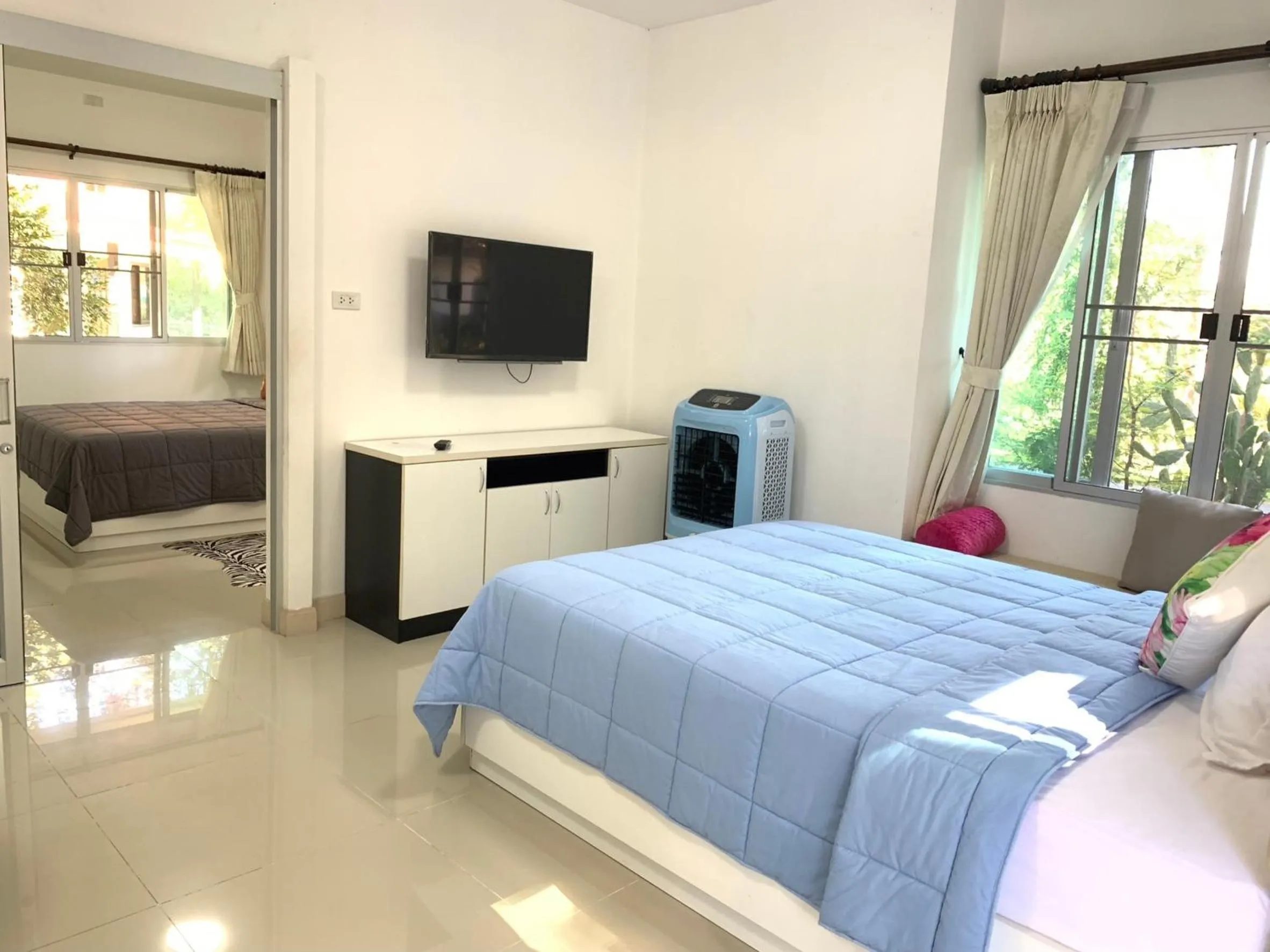 Bed in Baan Ping Kan Longstay