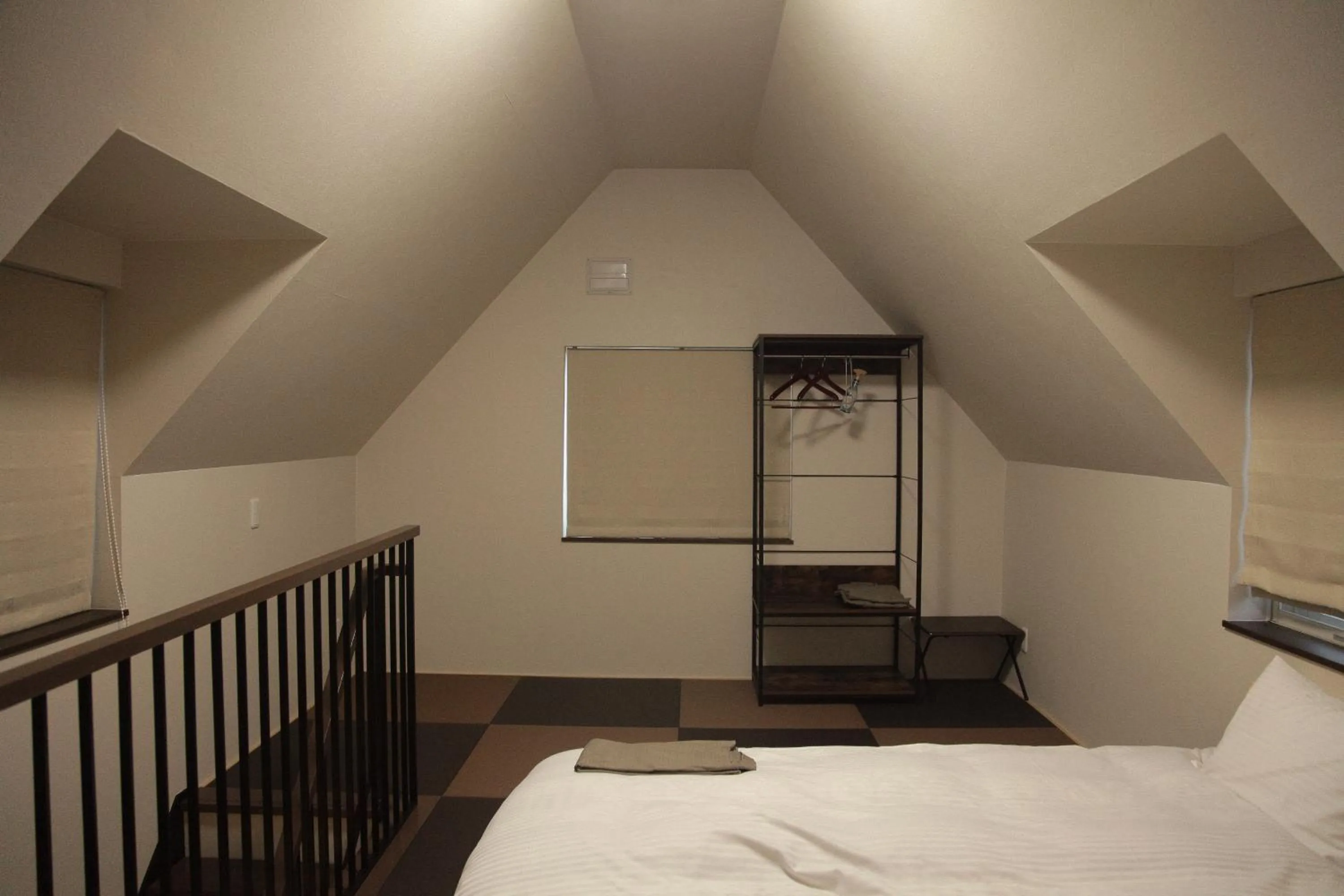 Bedroom, Bed in CHALET BURLAP FURANUI