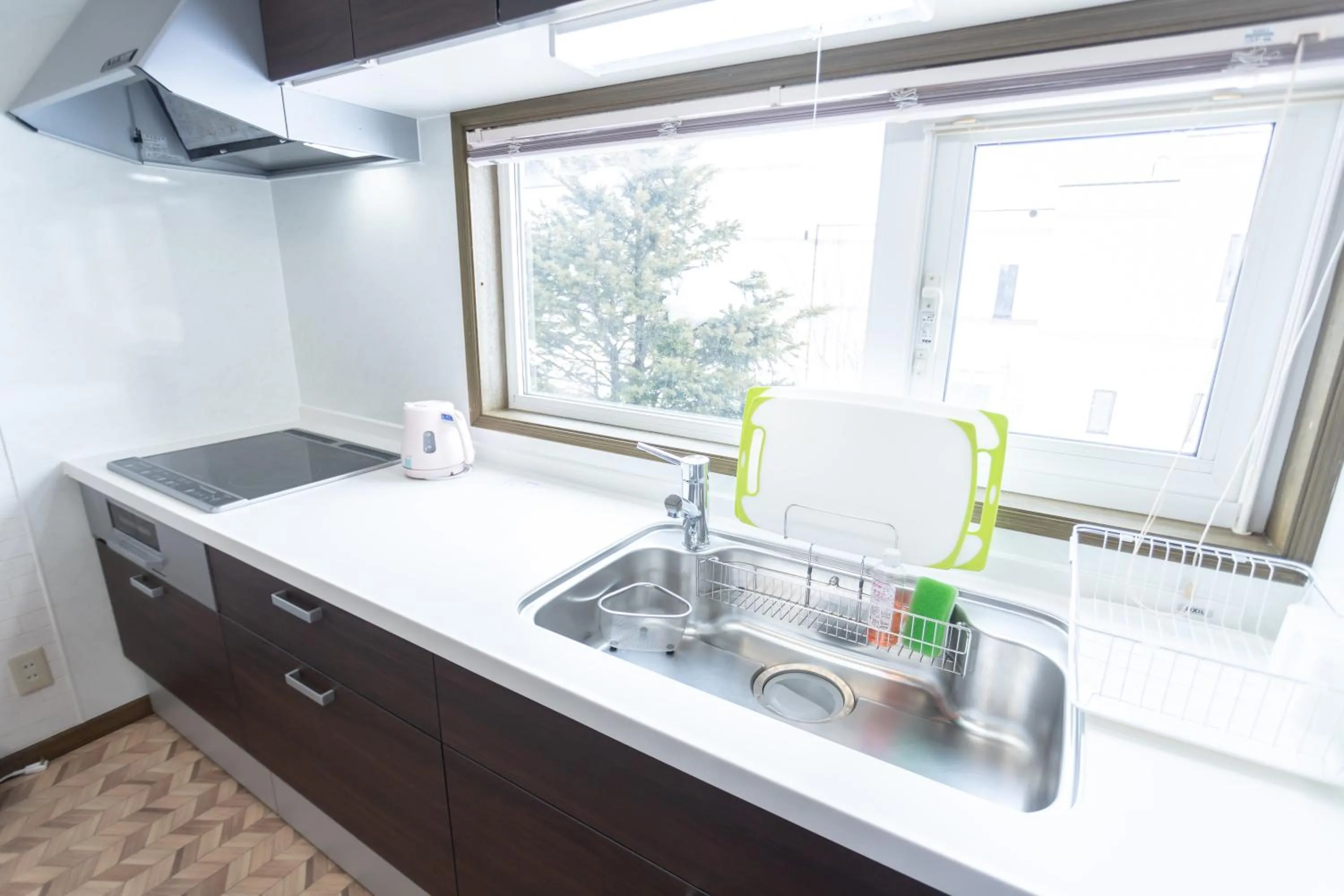 Kitchen or kitchenette in CHALET BURLAP FURANUI