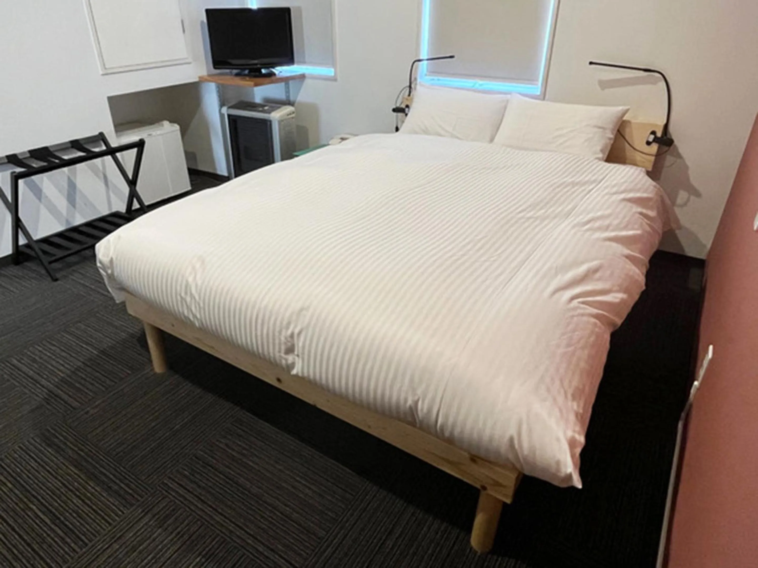 Bedroom, Bed in CHALET BURLAP FURANUI