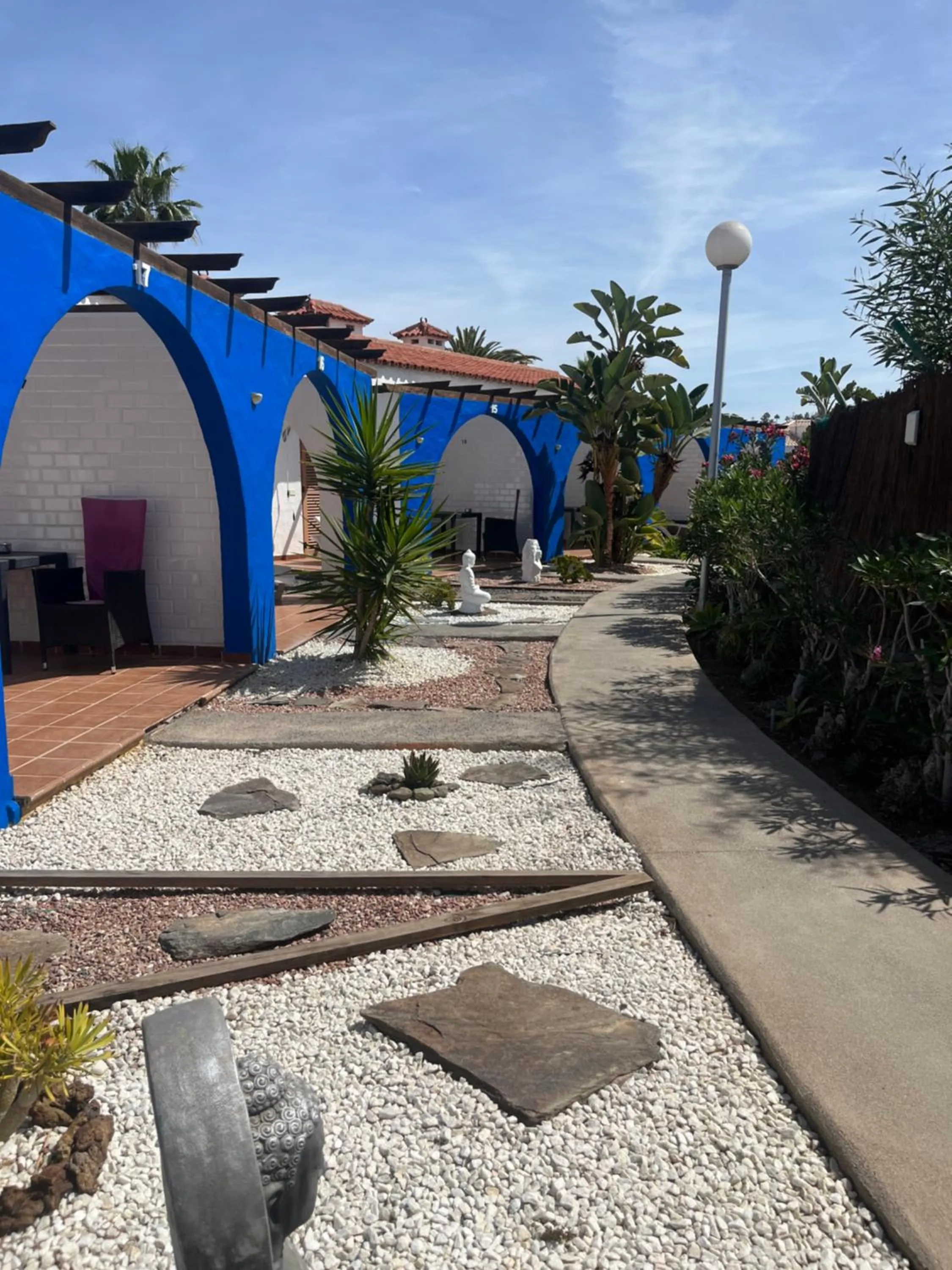 Property building in Rainbow Golf Bungalows, Gay Men-only Resort