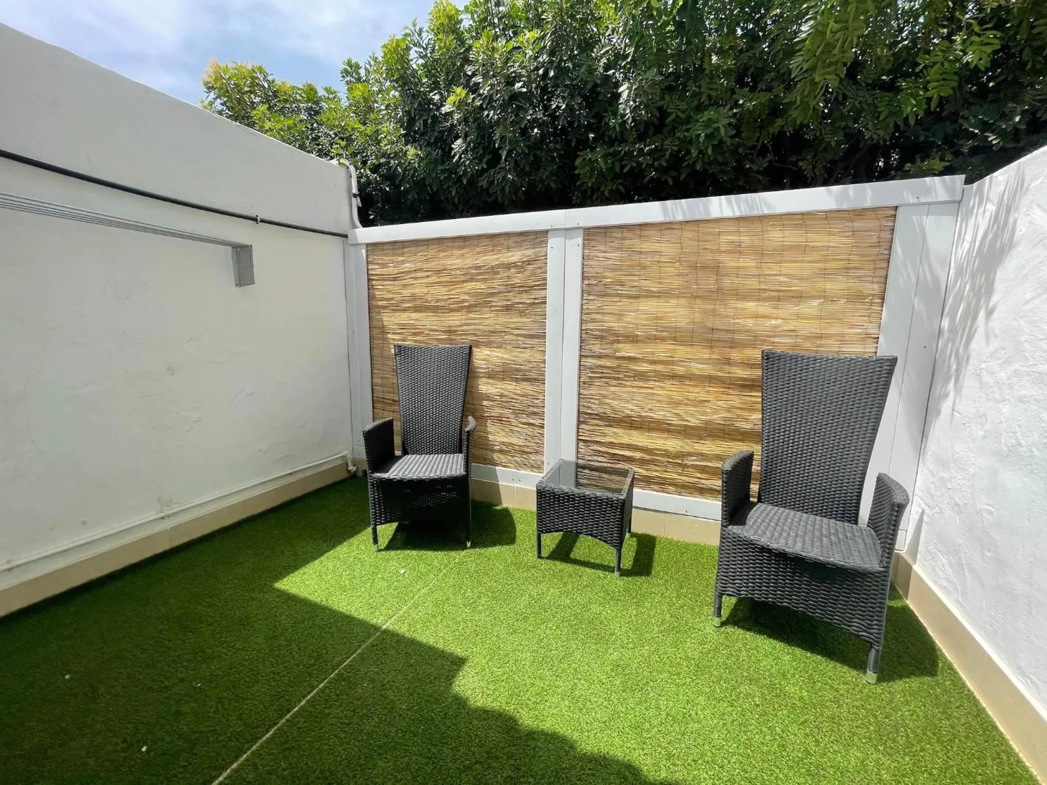 Balcony/Terrace in Rainbow Golf Bungalows, Gay Men-only Resort