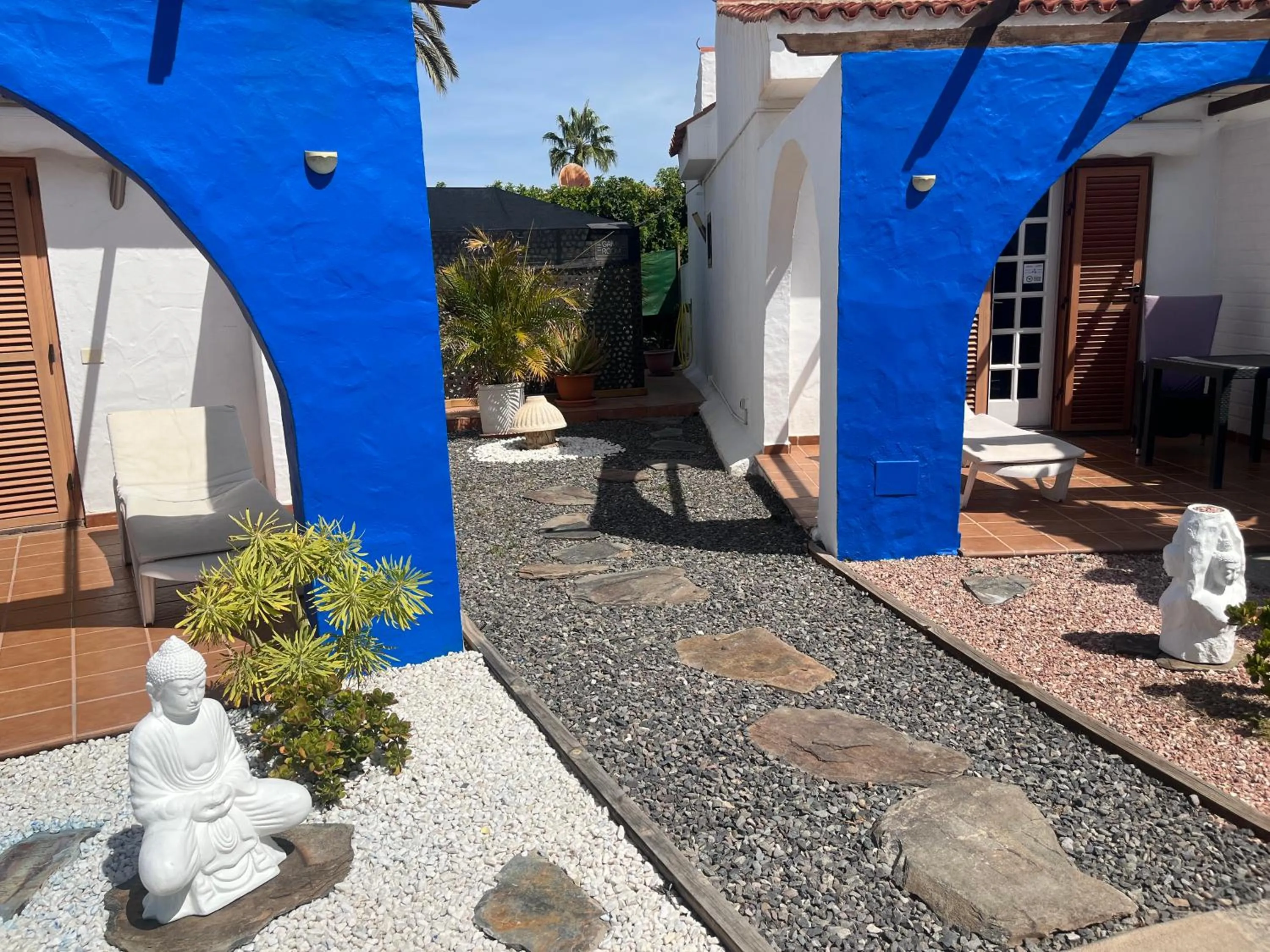 Property building in Rainbow Golf Bungalows, Gay Men-only Resort