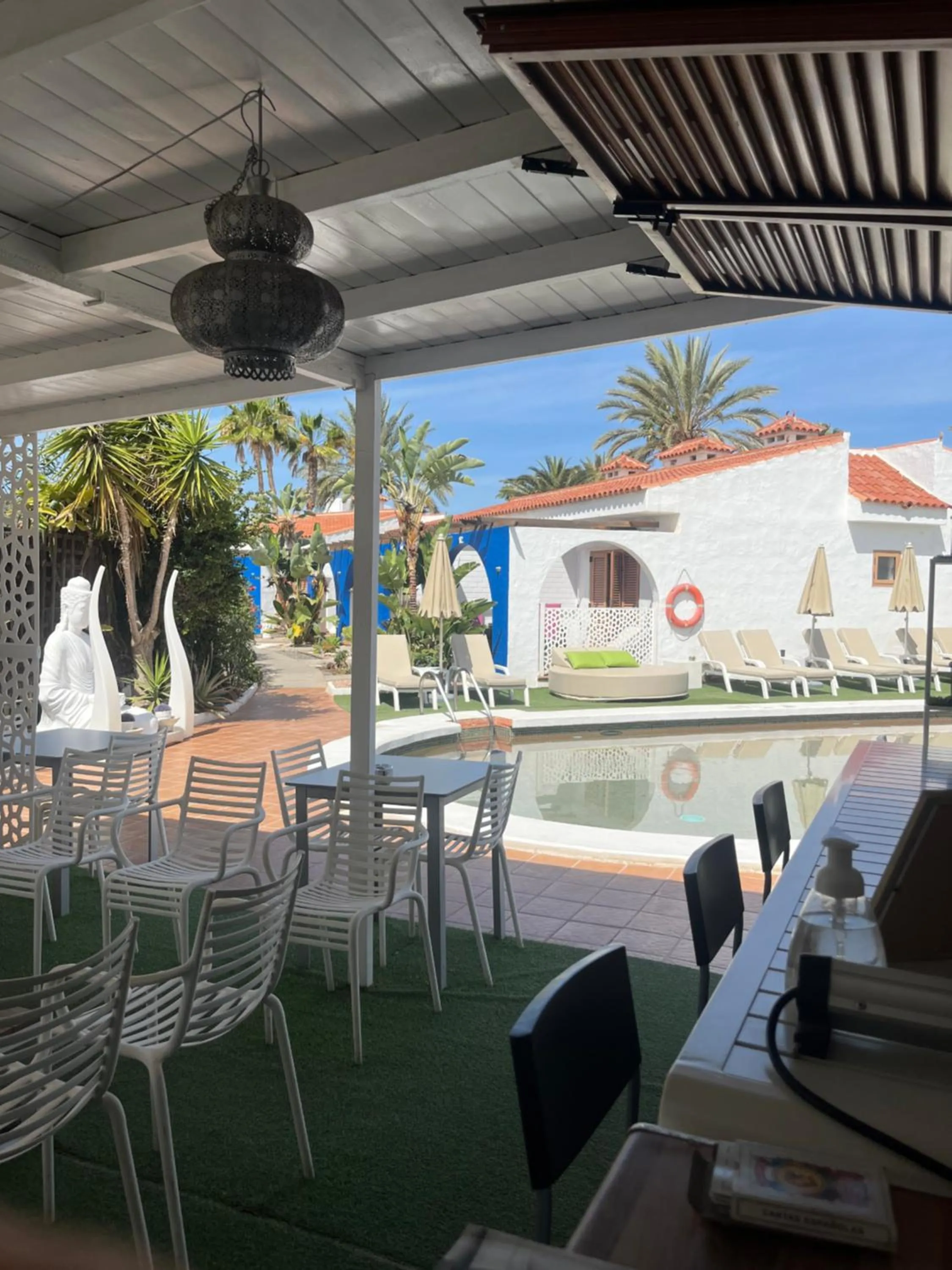 Lounge or bar in Rainbow Golf Bungalows, Gay Men-only Resort