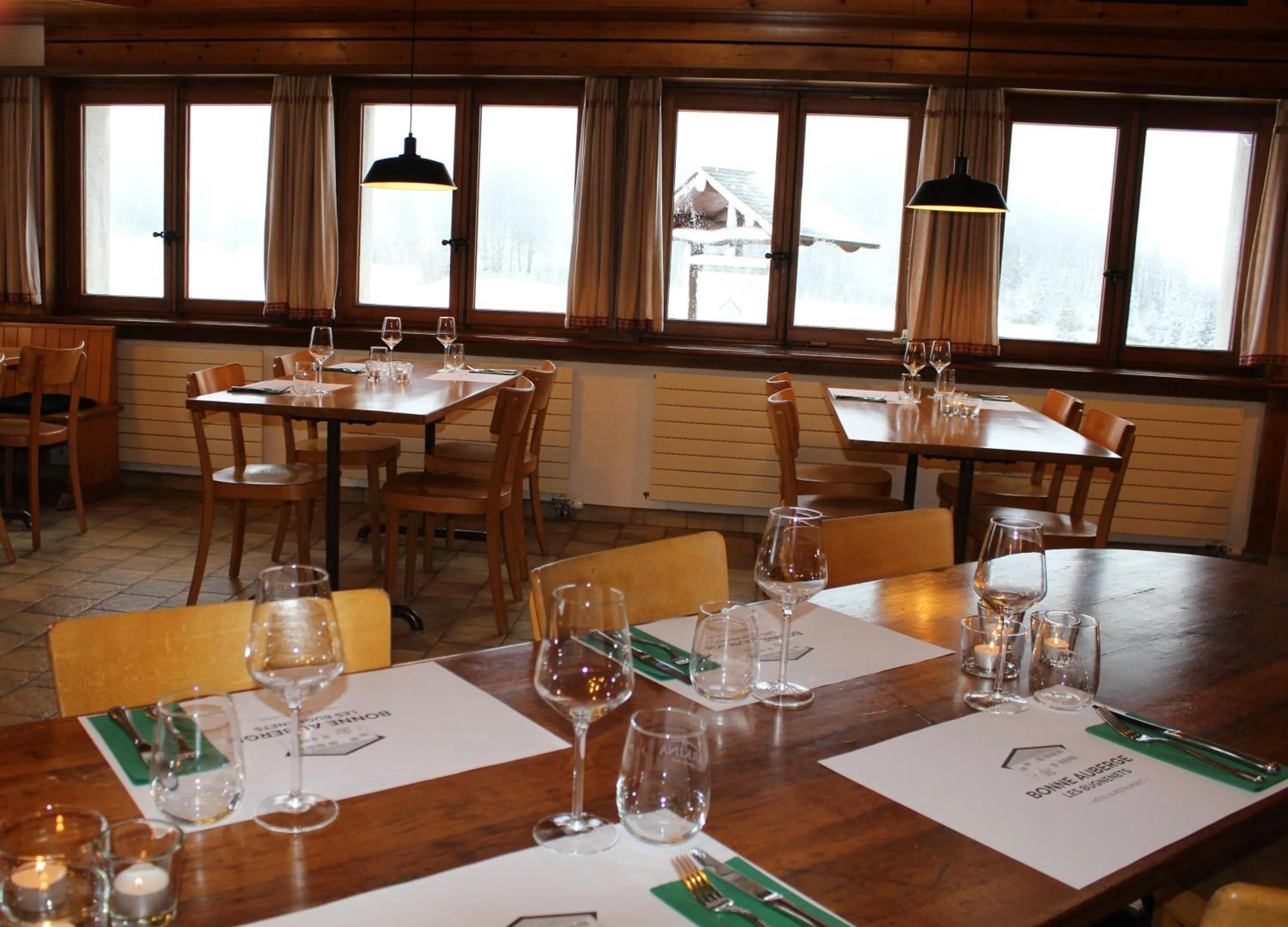 Restaurant/places to eat in Bonne Auberge Les Bugnenets