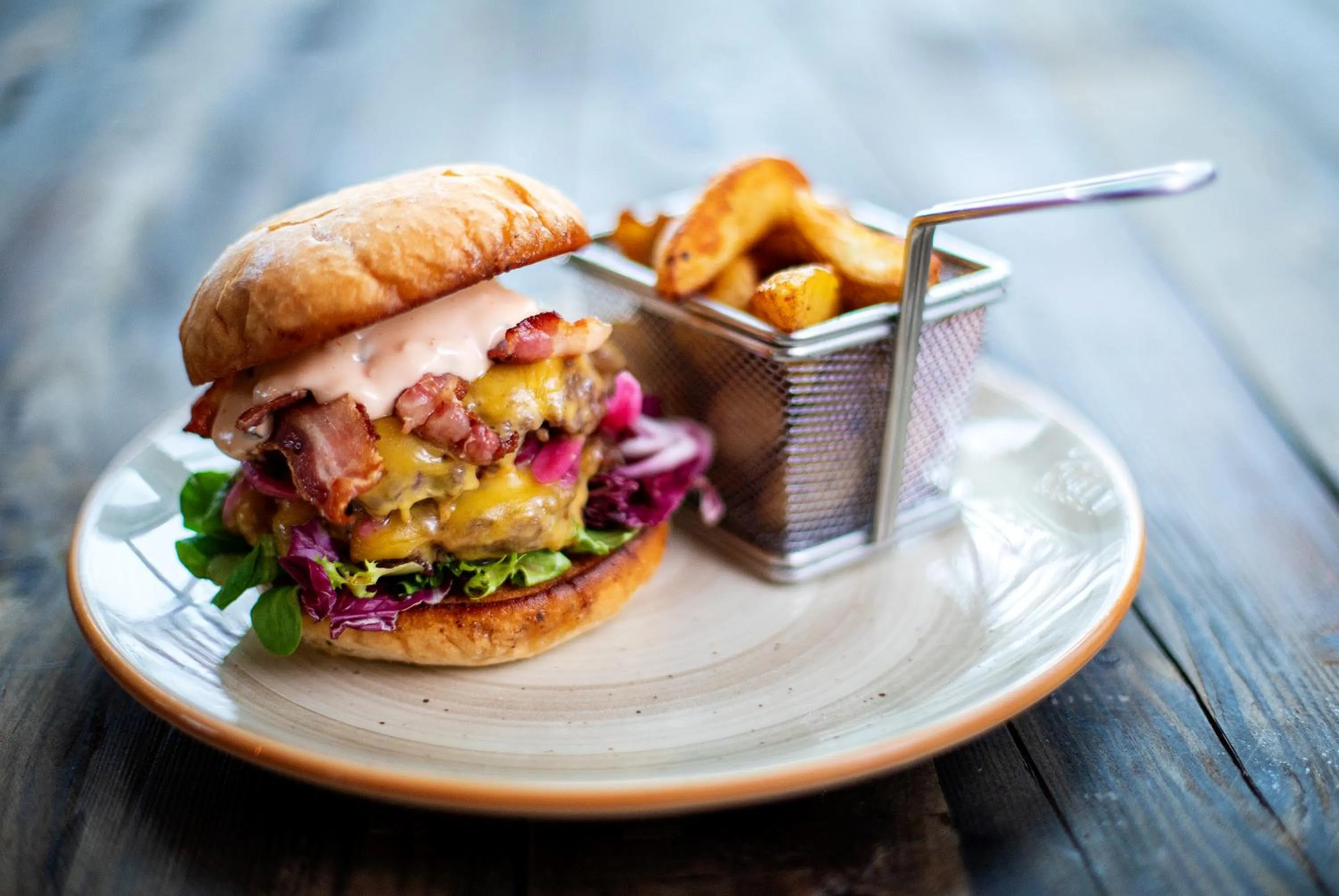Food close-up in Mountain Lodge
