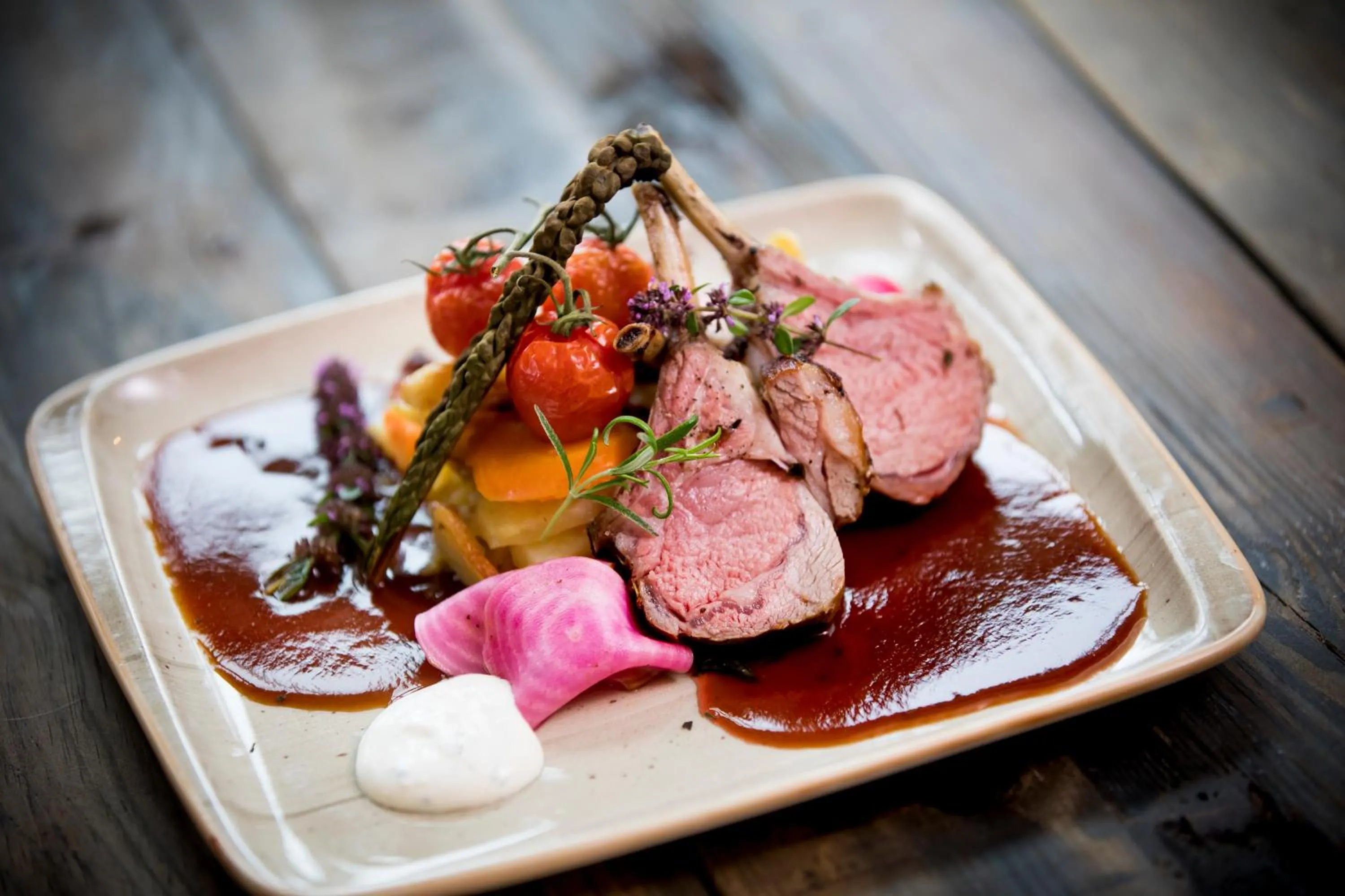 Food close-up in Mountain Lodge