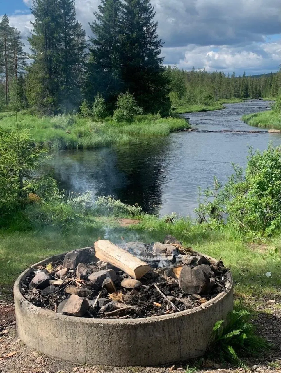 Hiking in Mountain Lodge