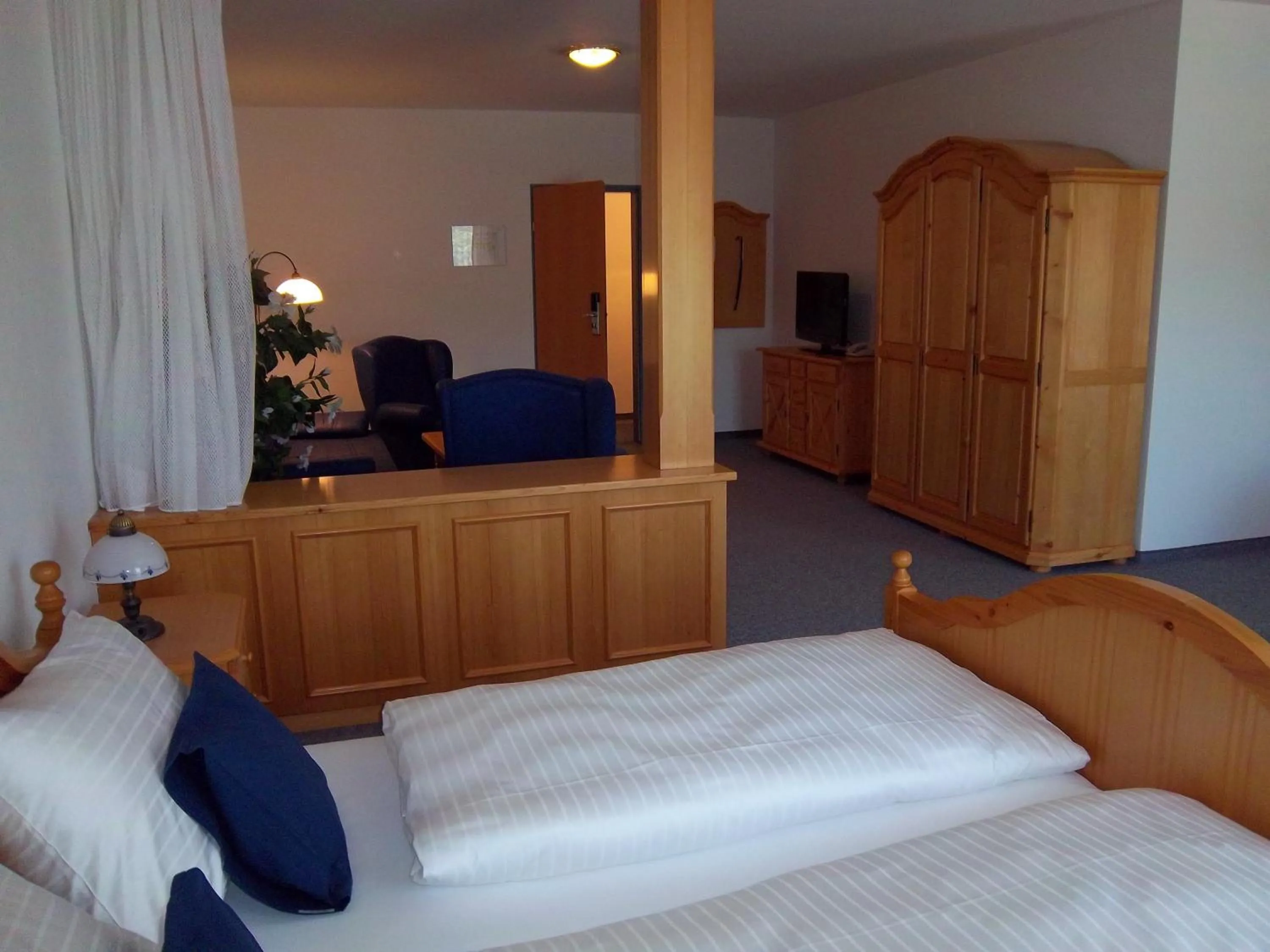 Bed in Grandhotel Niederösterreichischer Hof