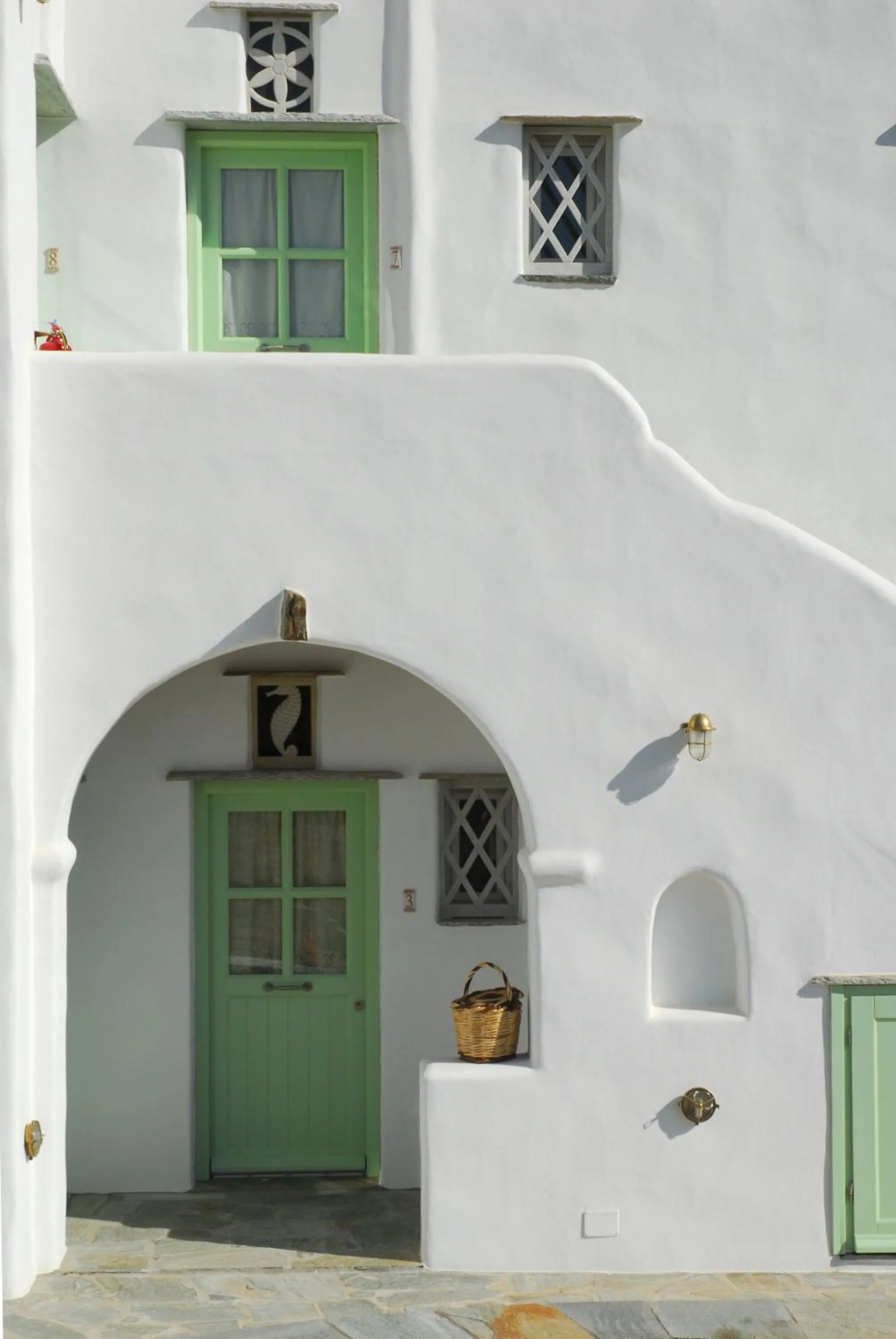 Facade/entrance in Anthea Hotel